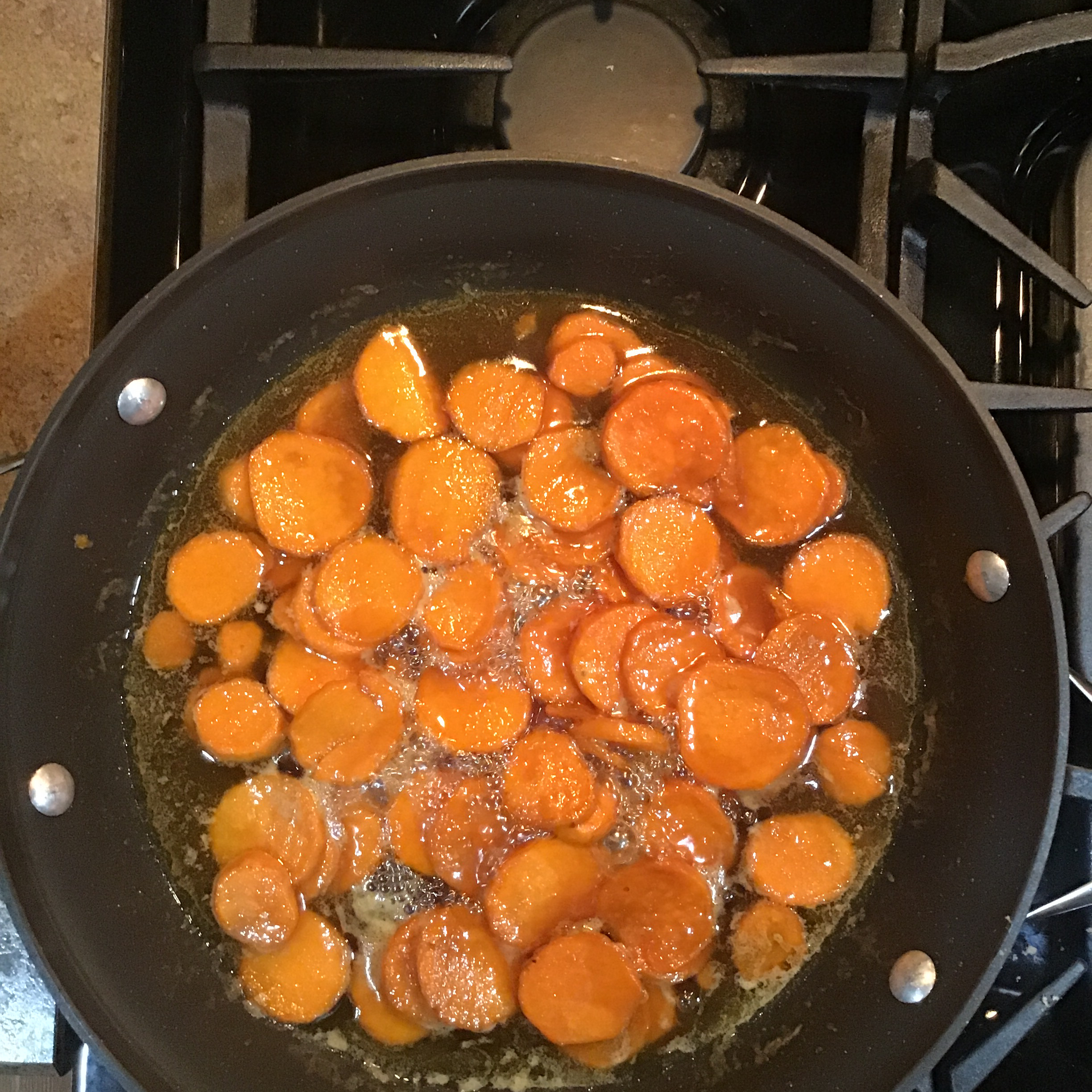 Stovetop Candied Sweet Potatoes 