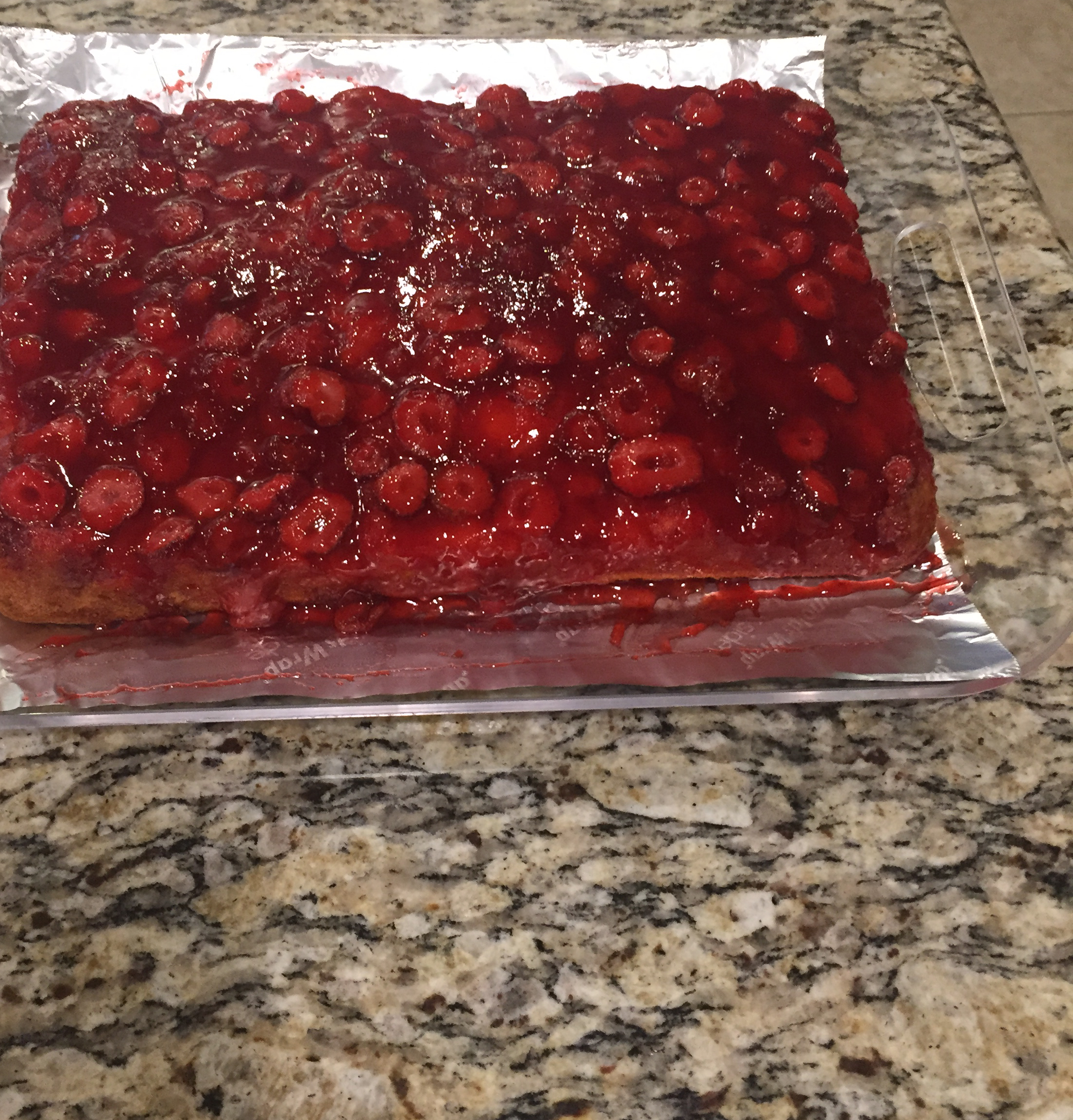 Fresh Strawberry Upside Down Cake Vicki L