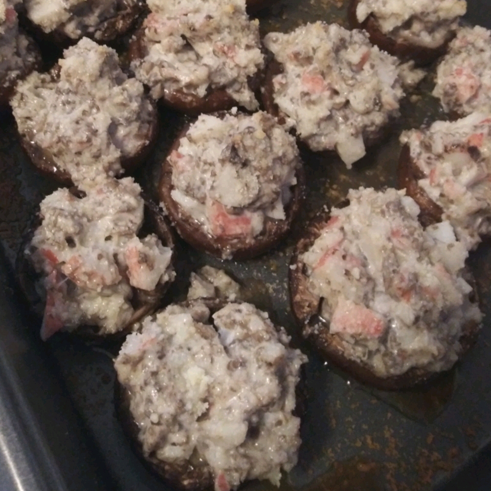 Crab Stuffed Mushrooms II 
