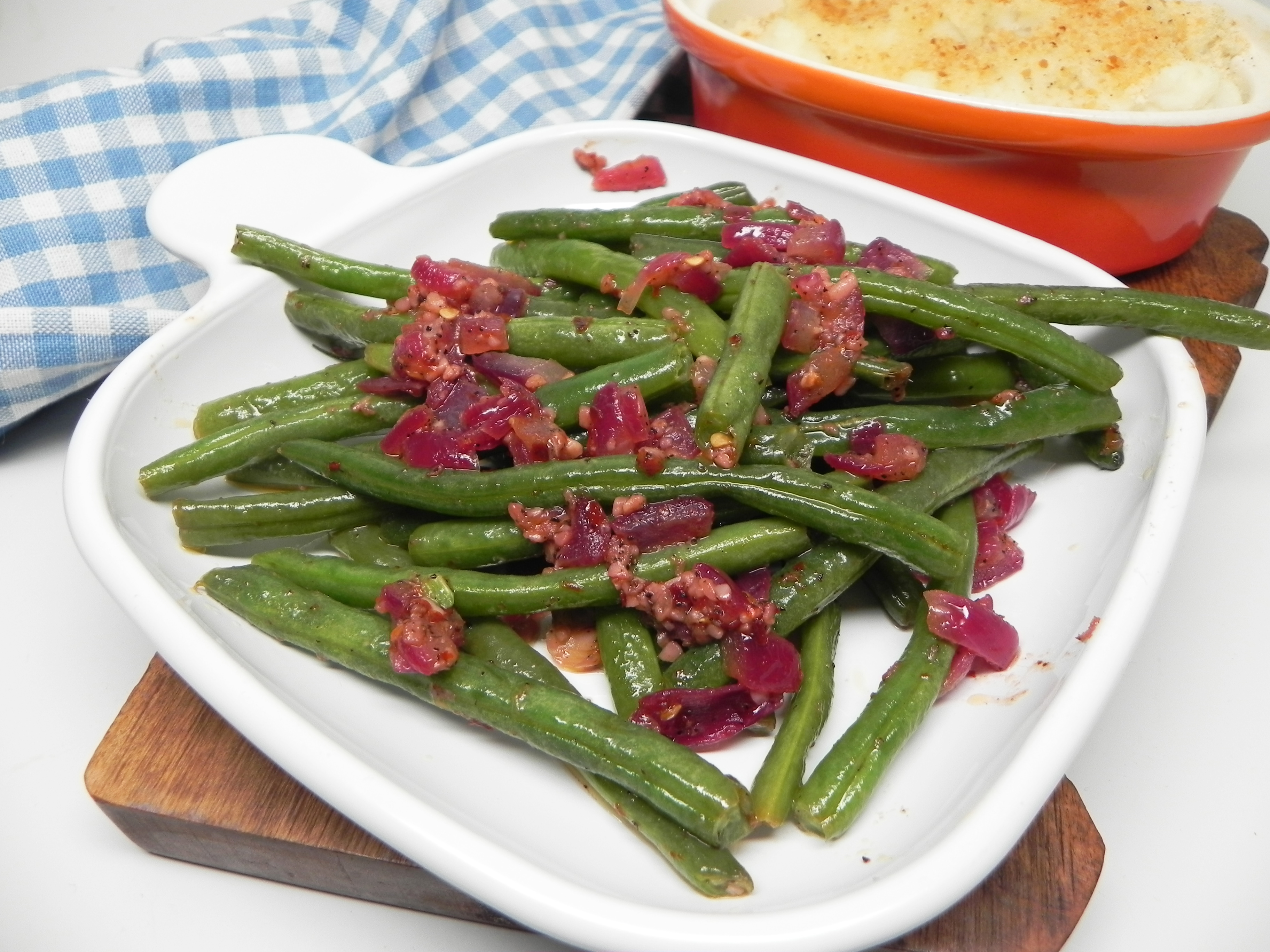 Sauteed Green Beans with Garlic 