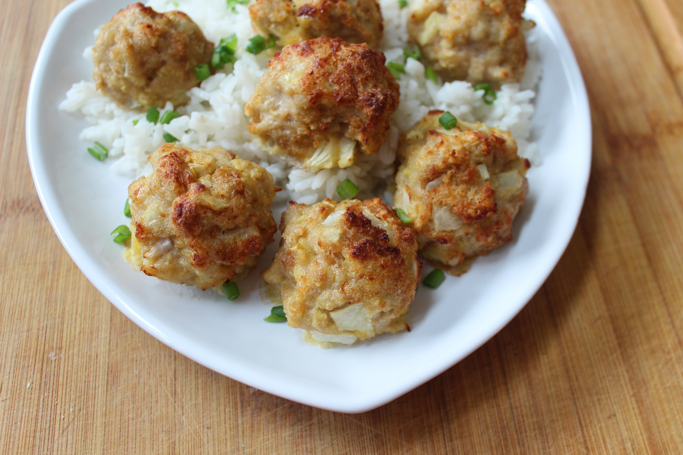 Ginger Chicken Meatballs Chef Mo