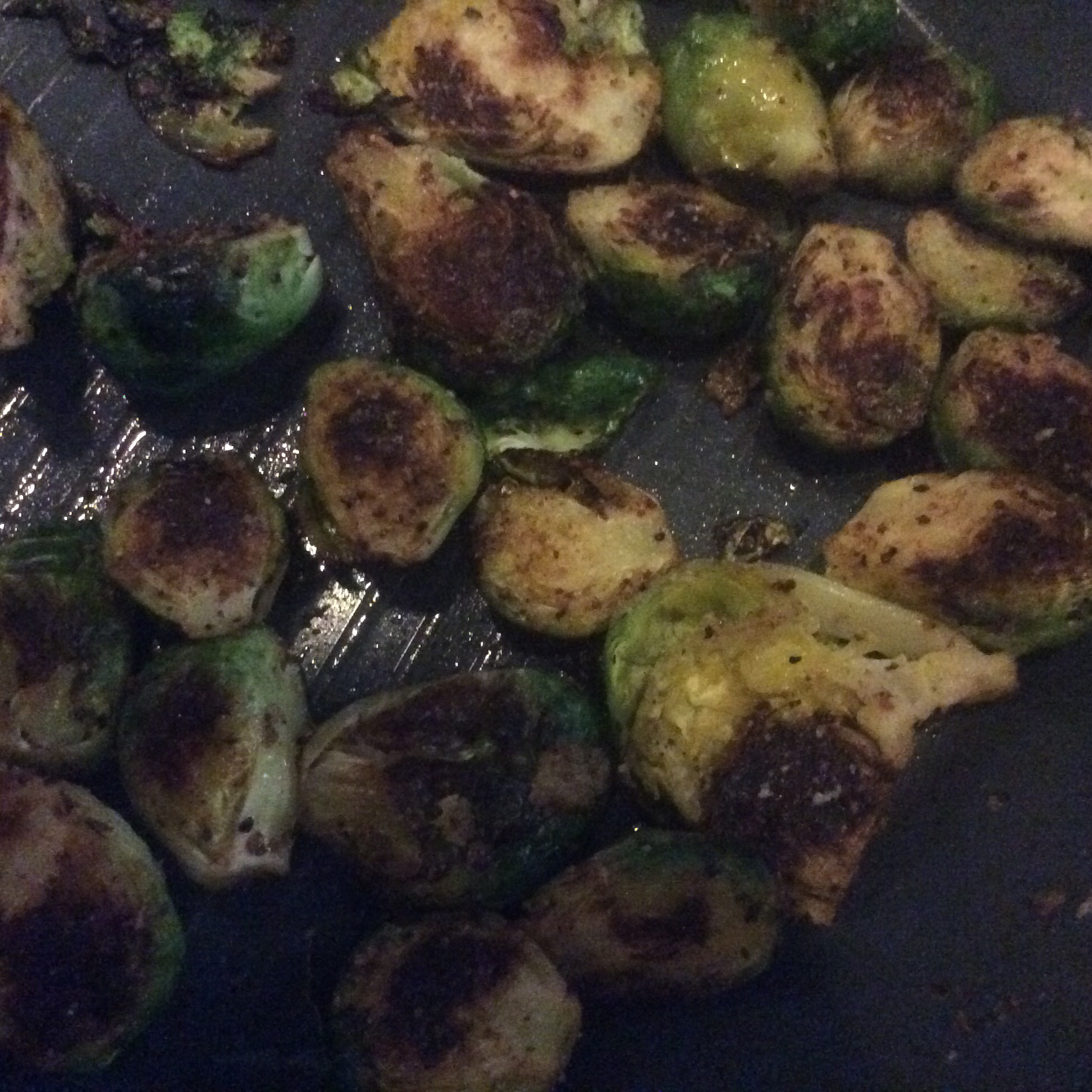 Parmesan Brussels Sprouts Mary Whitaker