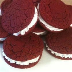 Dawn's Easy Red Velvet Sandwich Cookies 
