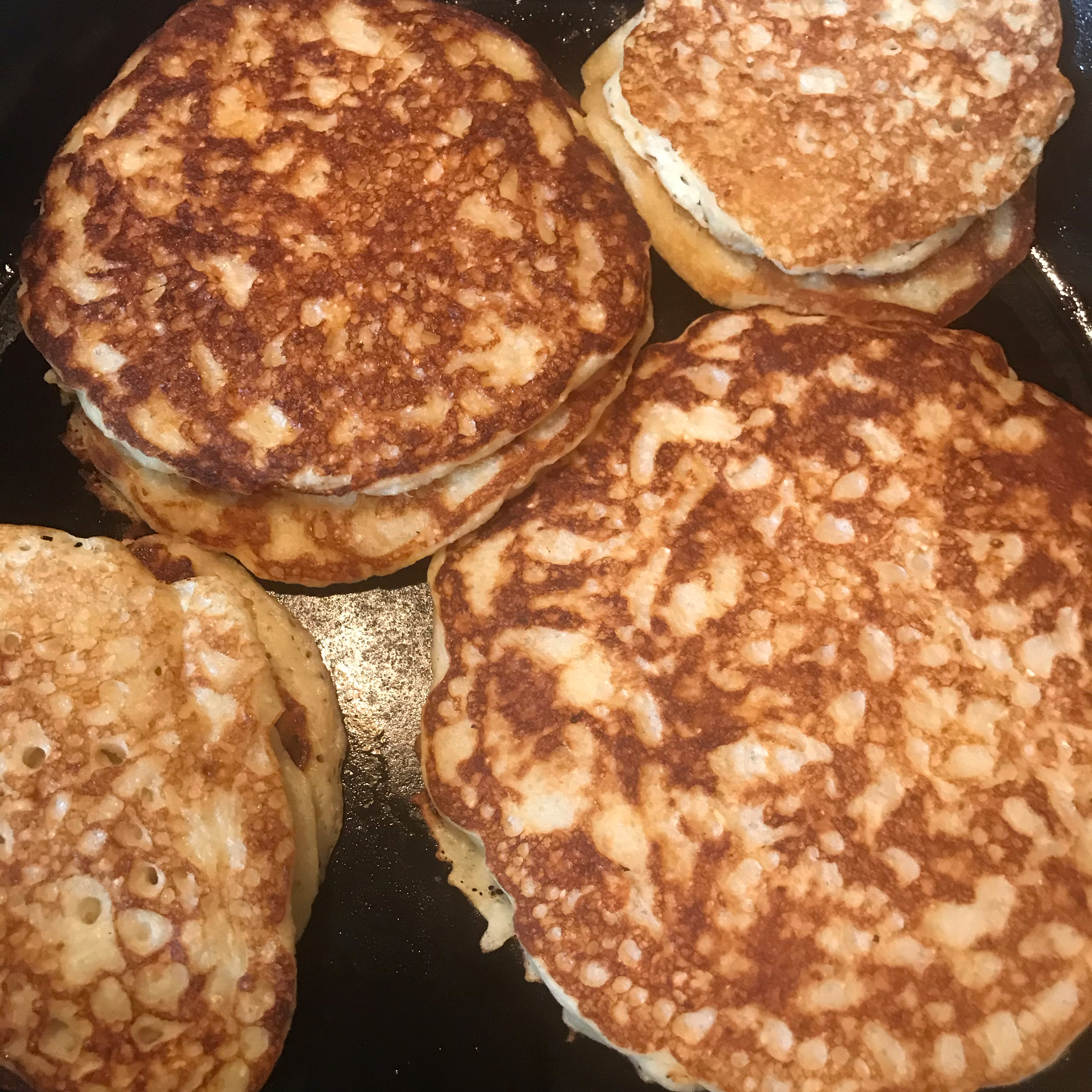 Buttermilk Oatmeal Pancakes 