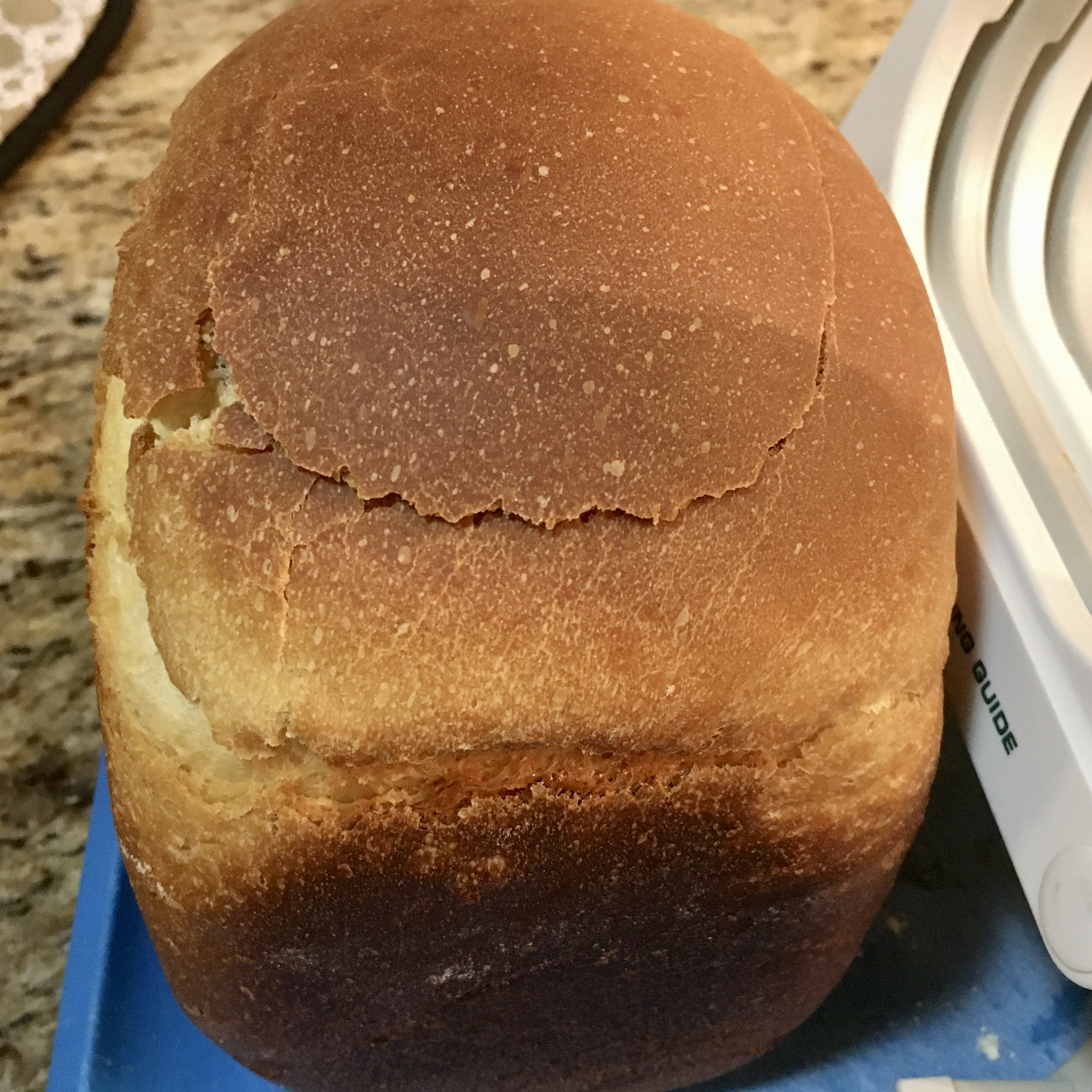 White Bread For The Bread Machine 