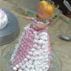 Barbie Doll Cake 