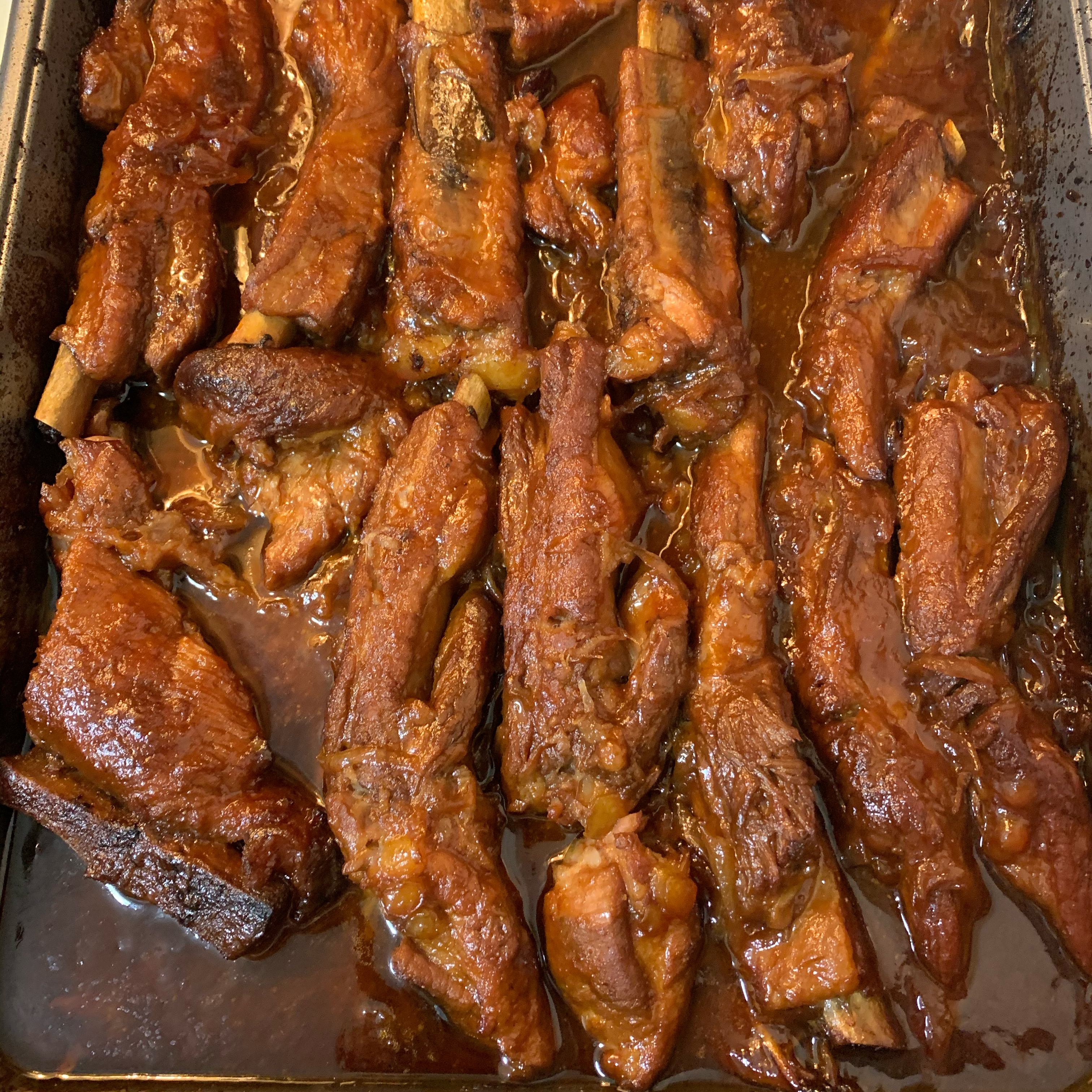 Oven Baked BBQ Ribs 