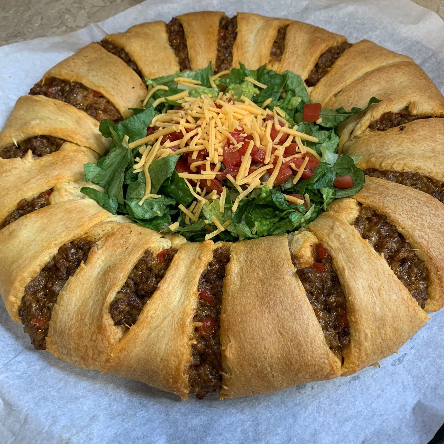 Mexican Taco Ring 