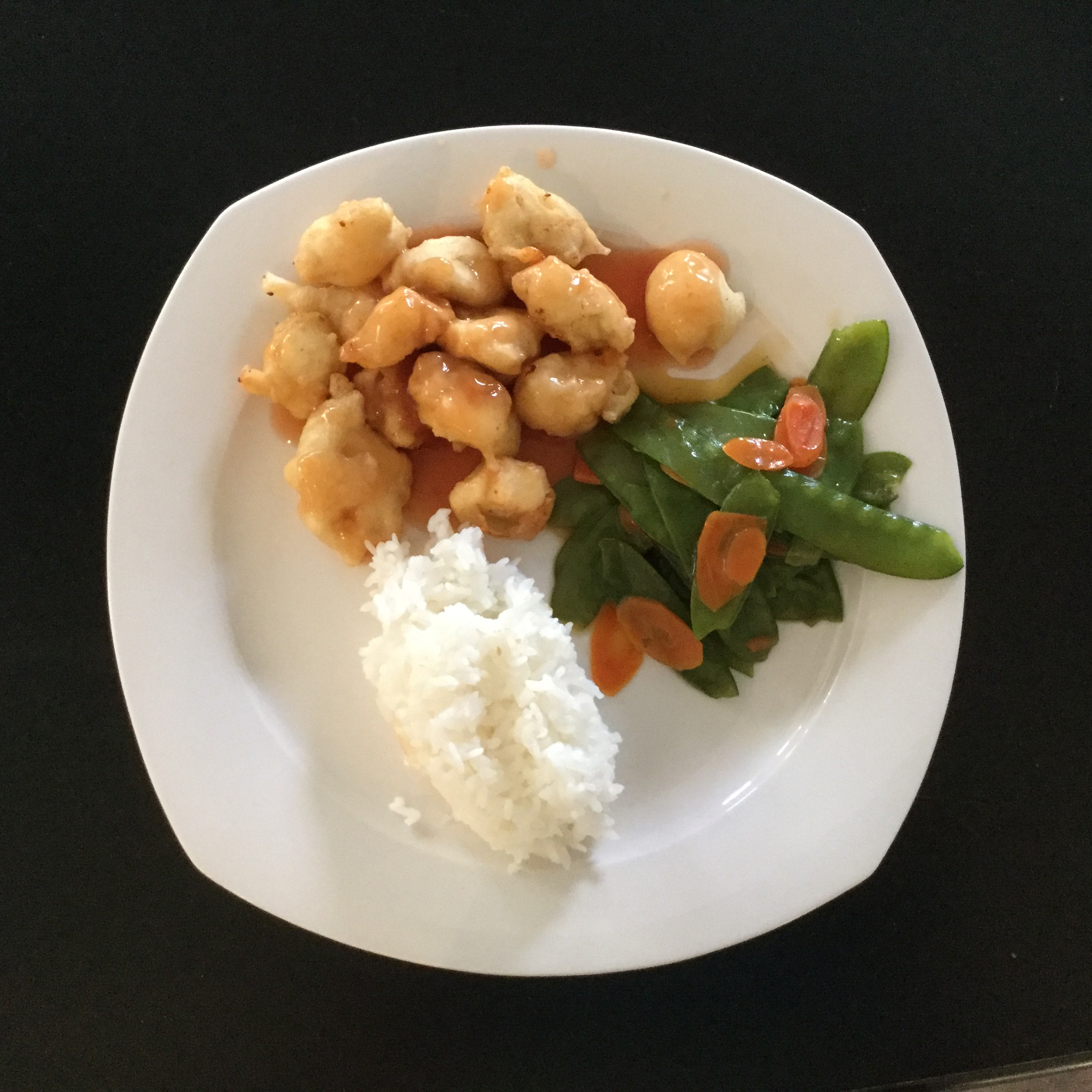 Stir-Fried Snow Peas and Carrots Don Drysdale