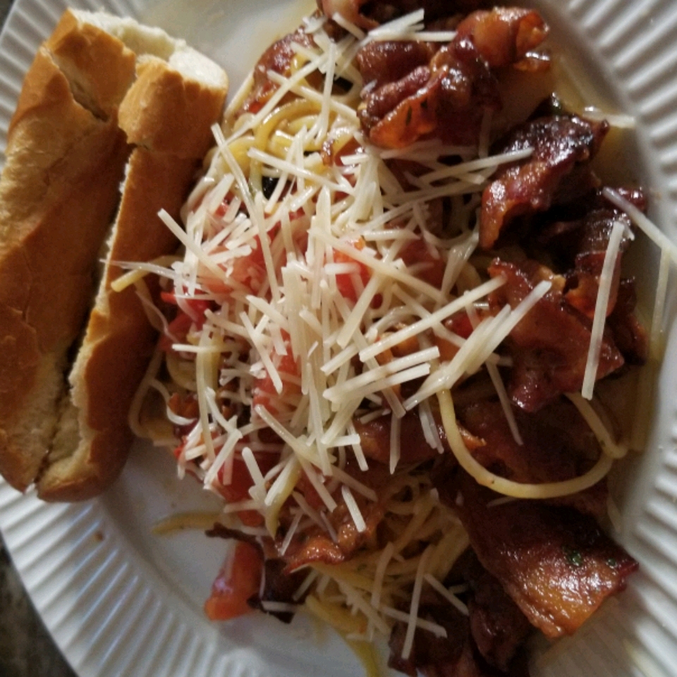 Spaghetti with Bacon 