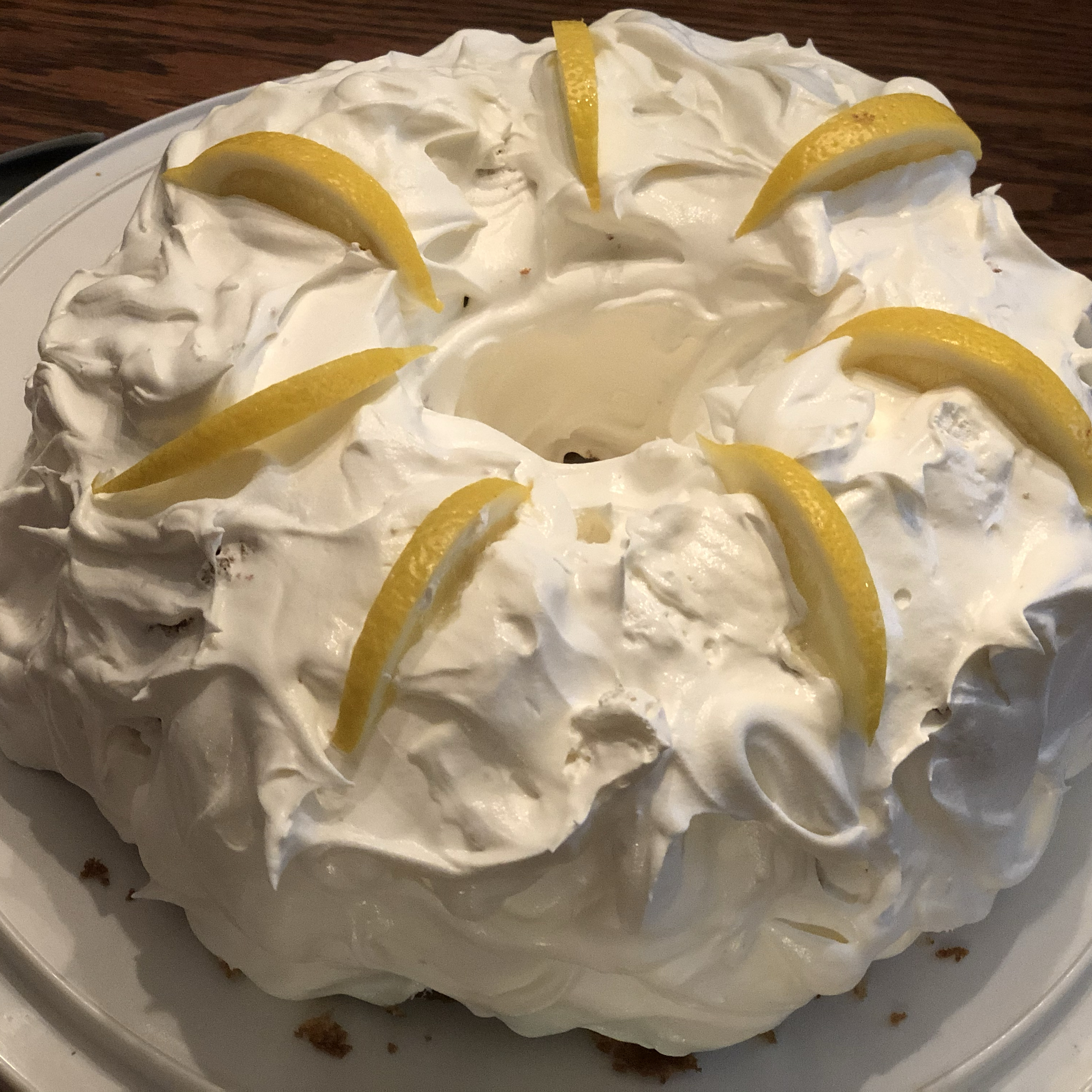 Lemon Chiffon Cake Michele Center Halvorson