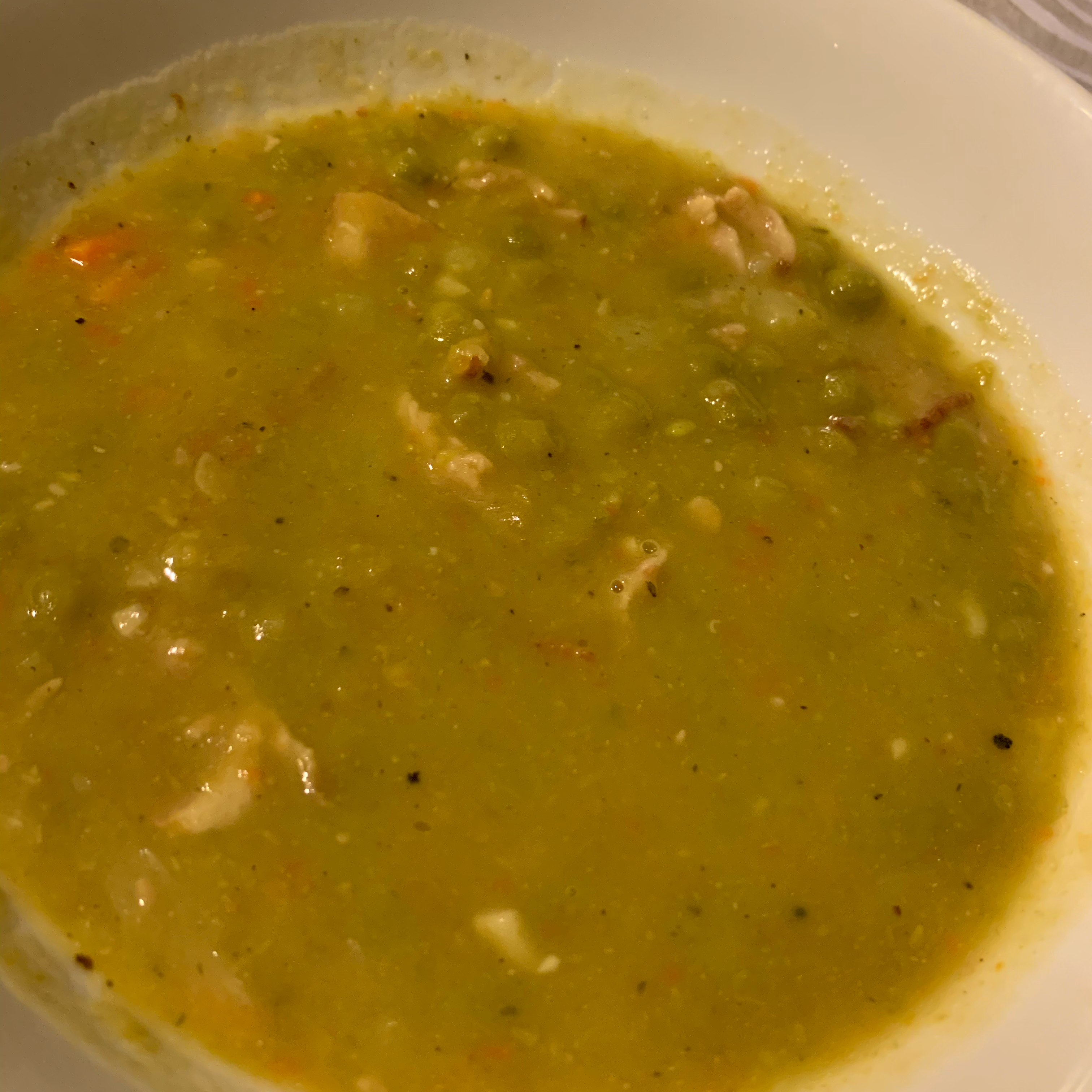 Split Pea Soup with Rosemary tinamen87