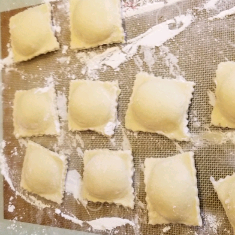 Homemade Four Cheese Ravioli 