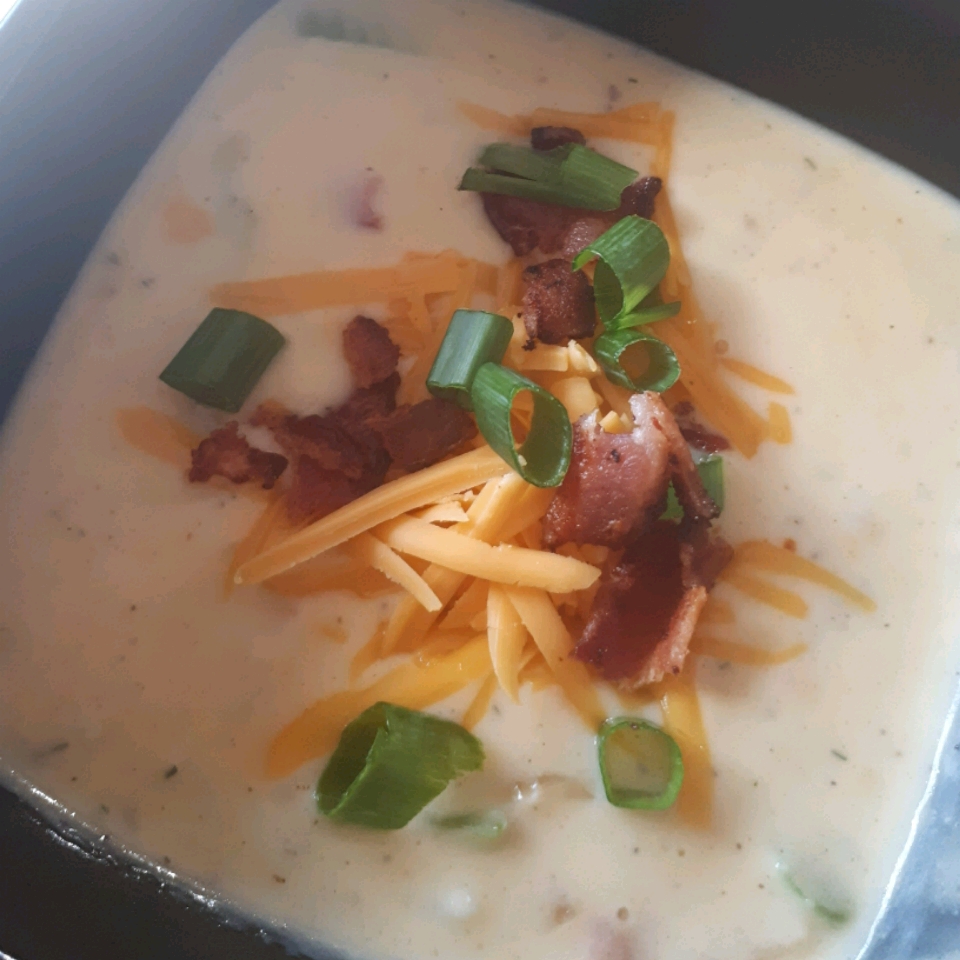 Quick Creamy Potato Soup 