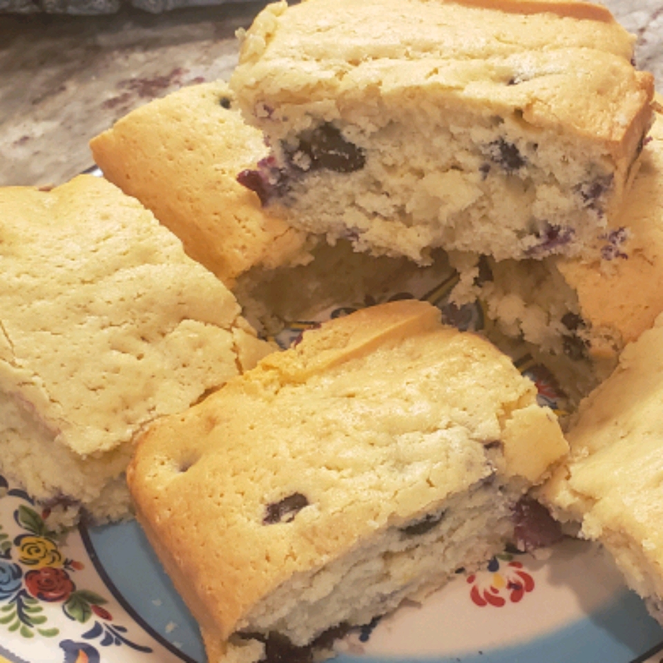 Fresh Blueberry Cake Lisa Nesbit Reuss