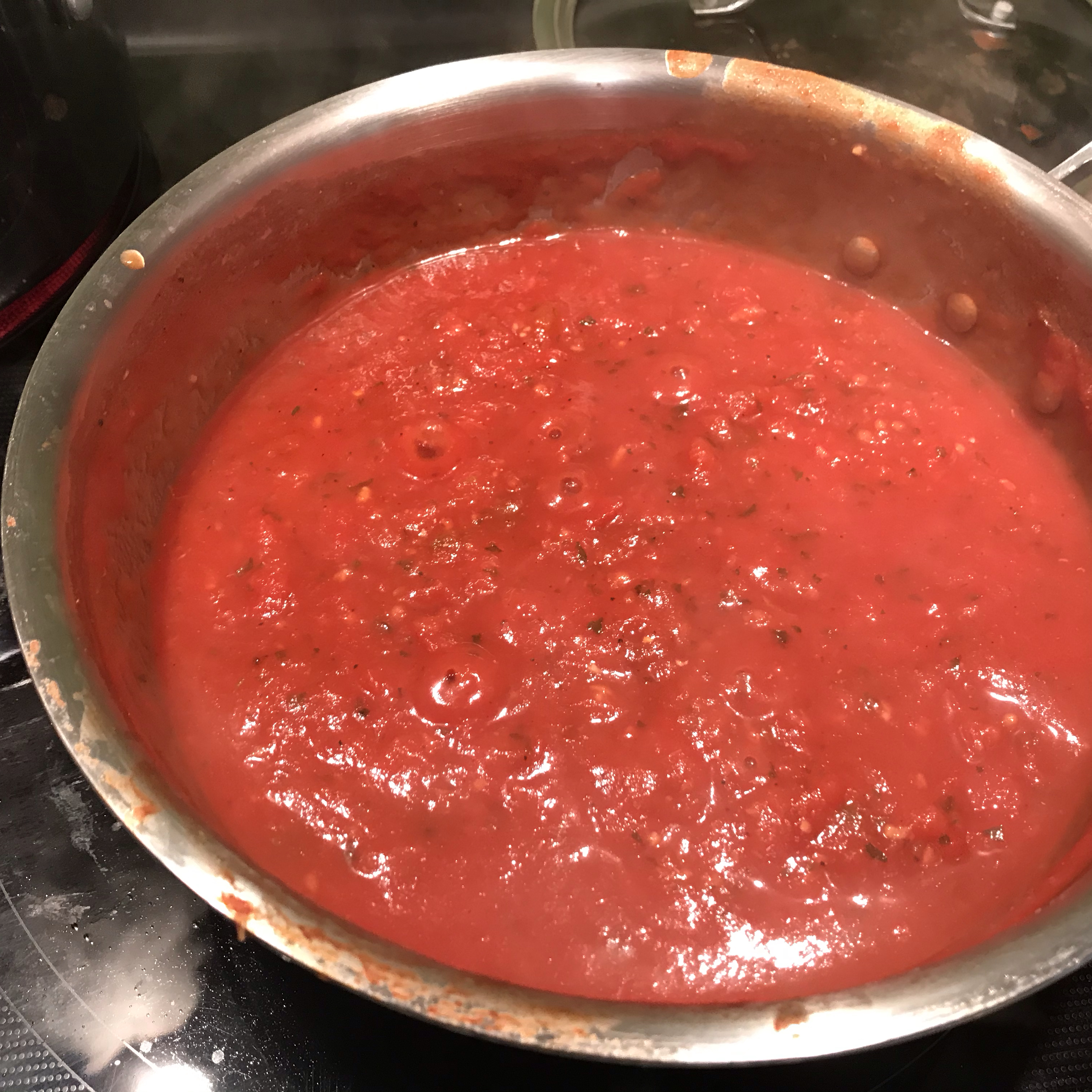 Spaghetti With Marinara Sauce 