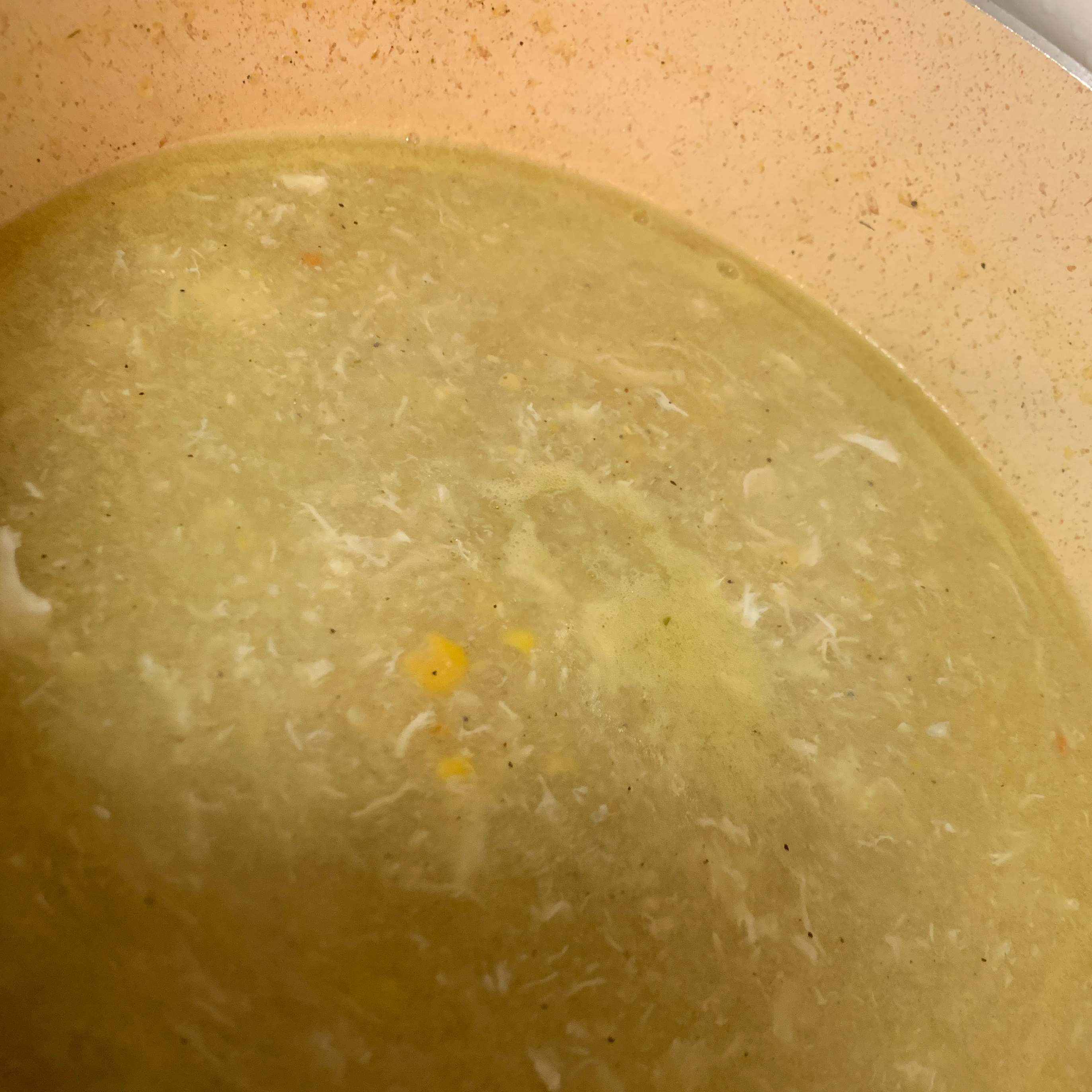 Velvety Chicken Corn Soup Sarah Alamoudi