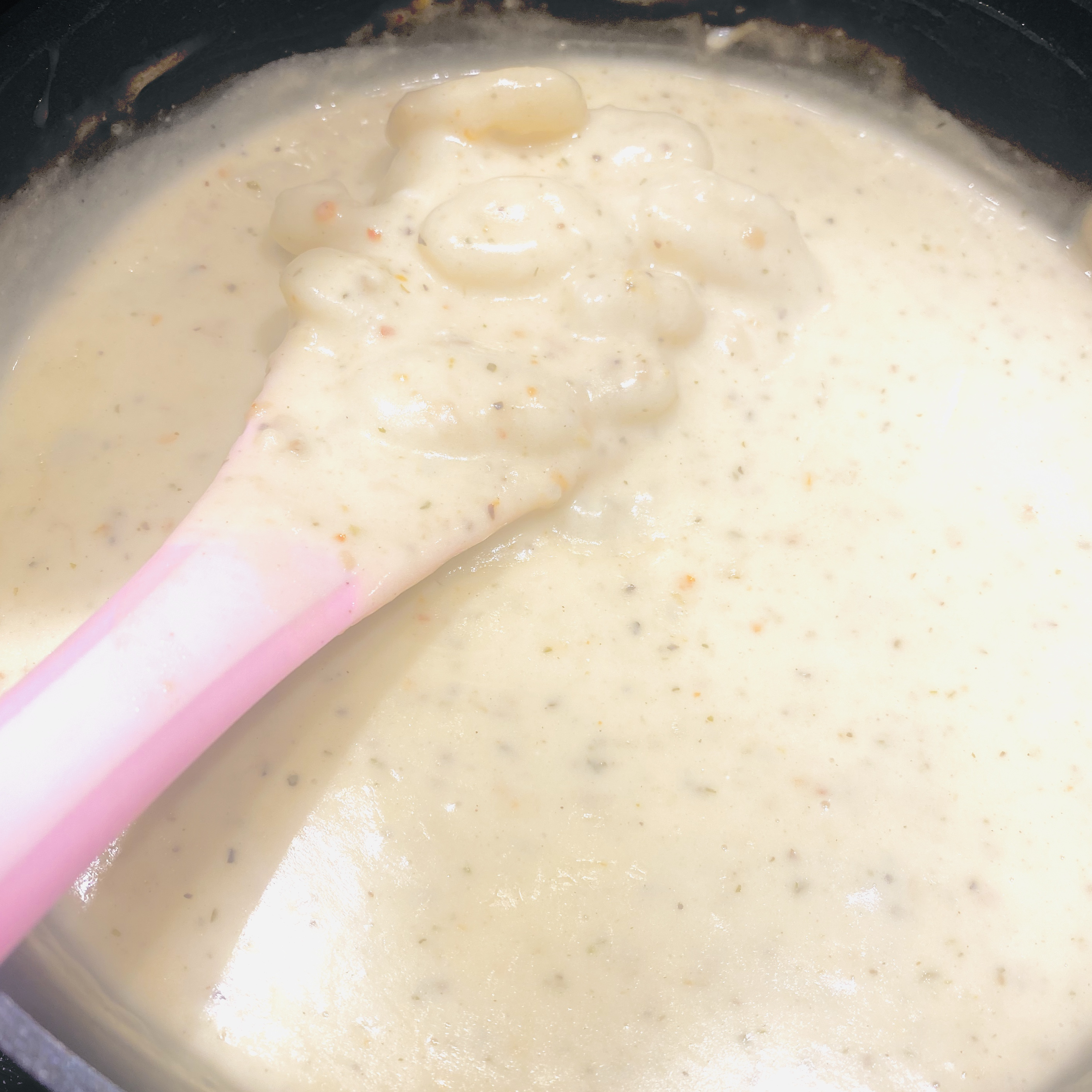 Creamy Garlic Pasta tisha