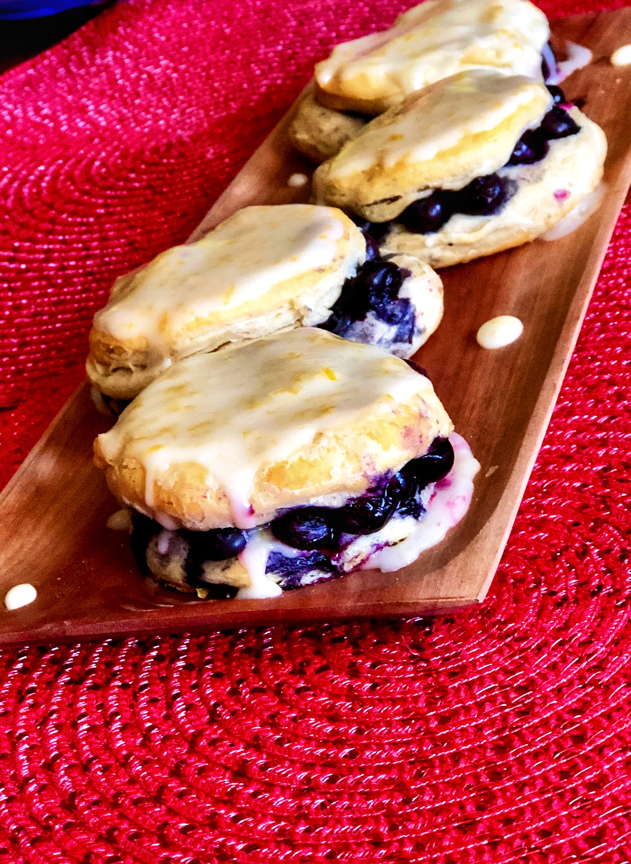 Blueberry-Lemon Breakfast Biscuits