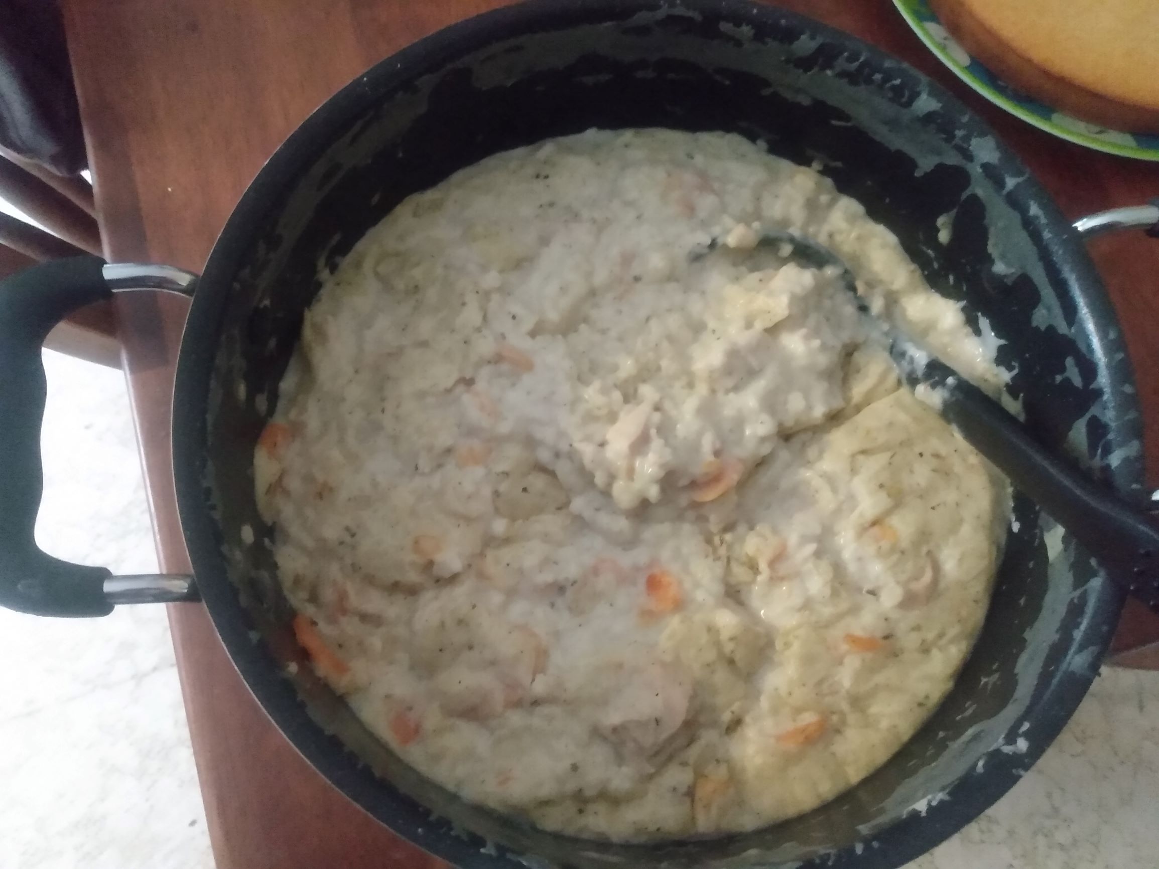 Creamy Chicken and Rice Soup Cookie_Monster