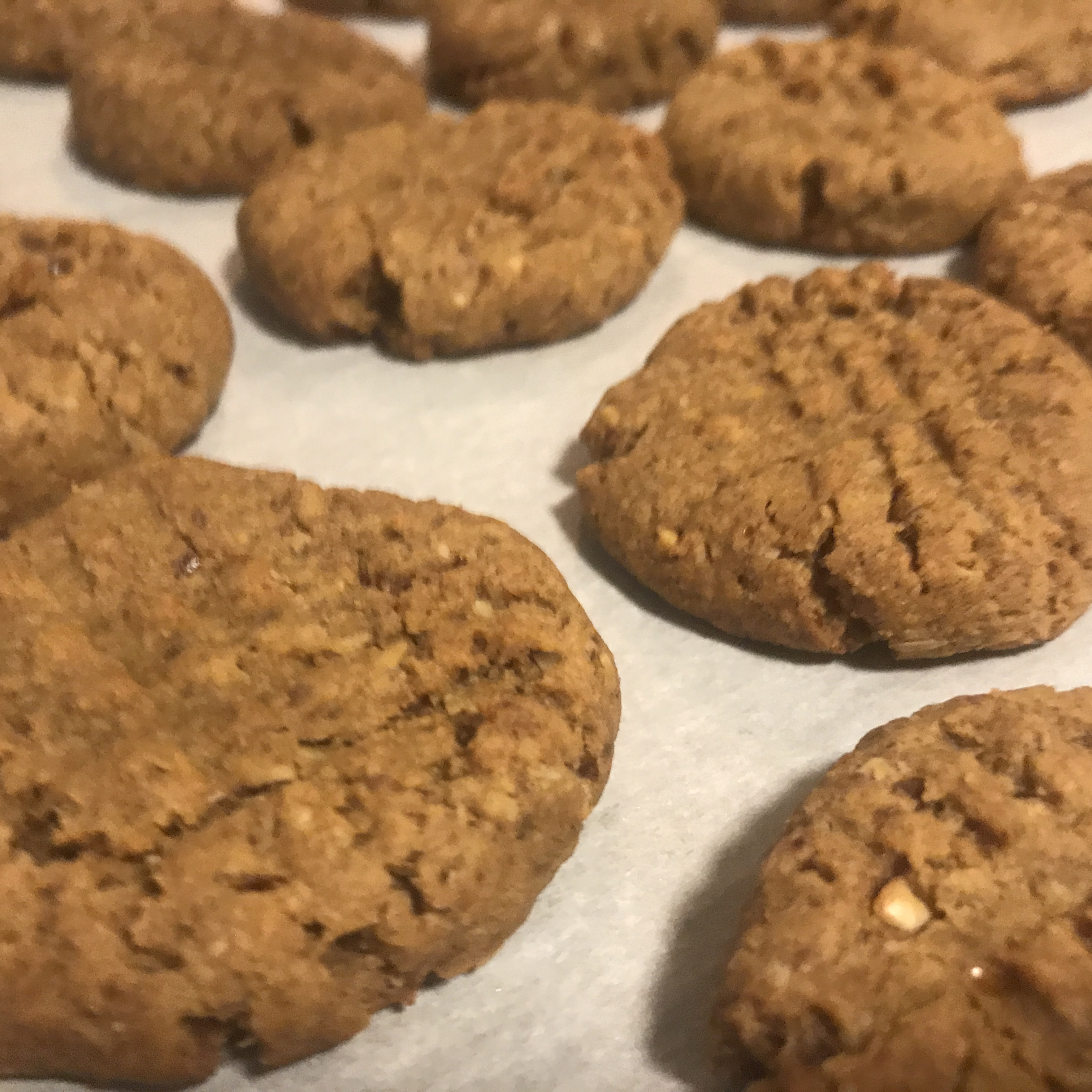 Peanut Butter Bliss Cookies - Vegan, Gluten-Free, No-Sugar-Added
