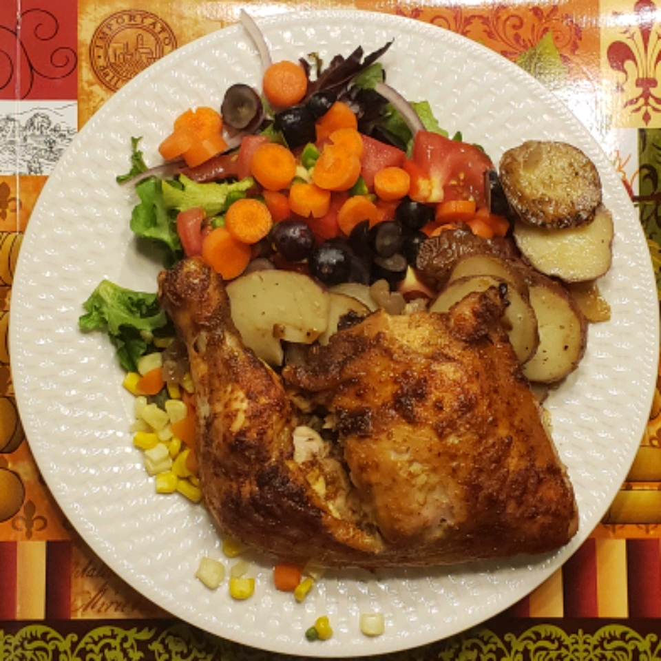 Spice Roasted Chicken Quarters 
