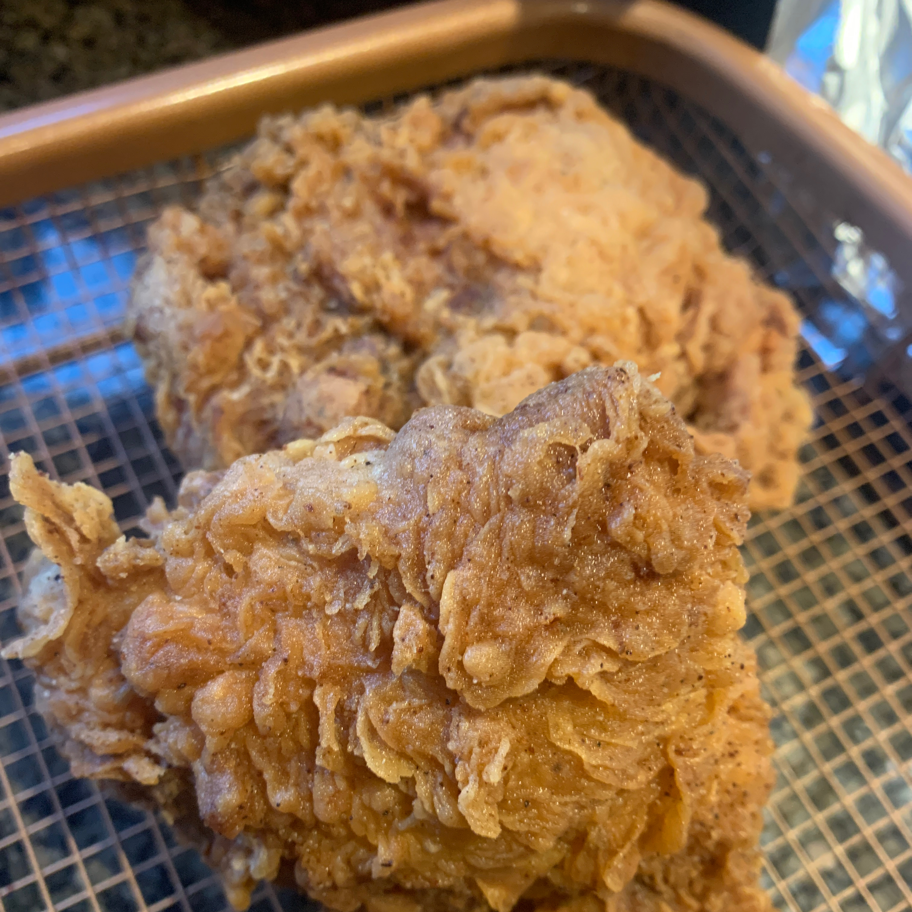 Triple-Dipped Fried Chicken 
