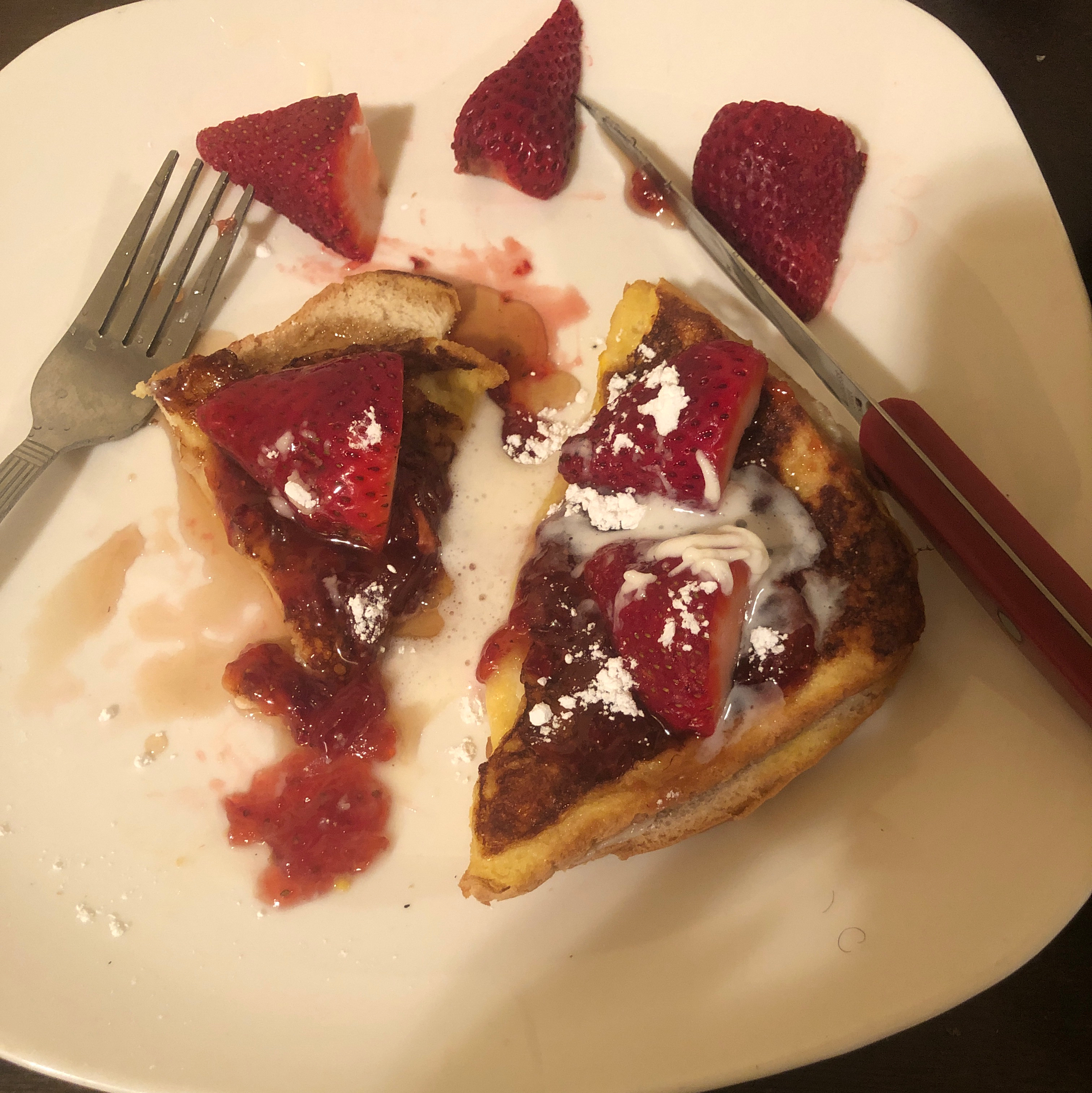 Strawberry Cheesecake French Toast Janelle Jones