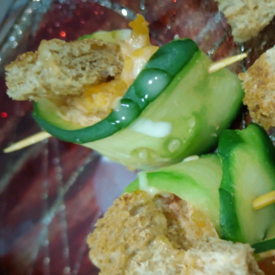Cucumber Chicken Roll-ups 