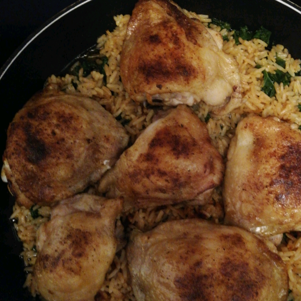 Spanish-Style Chicken and Rice 
