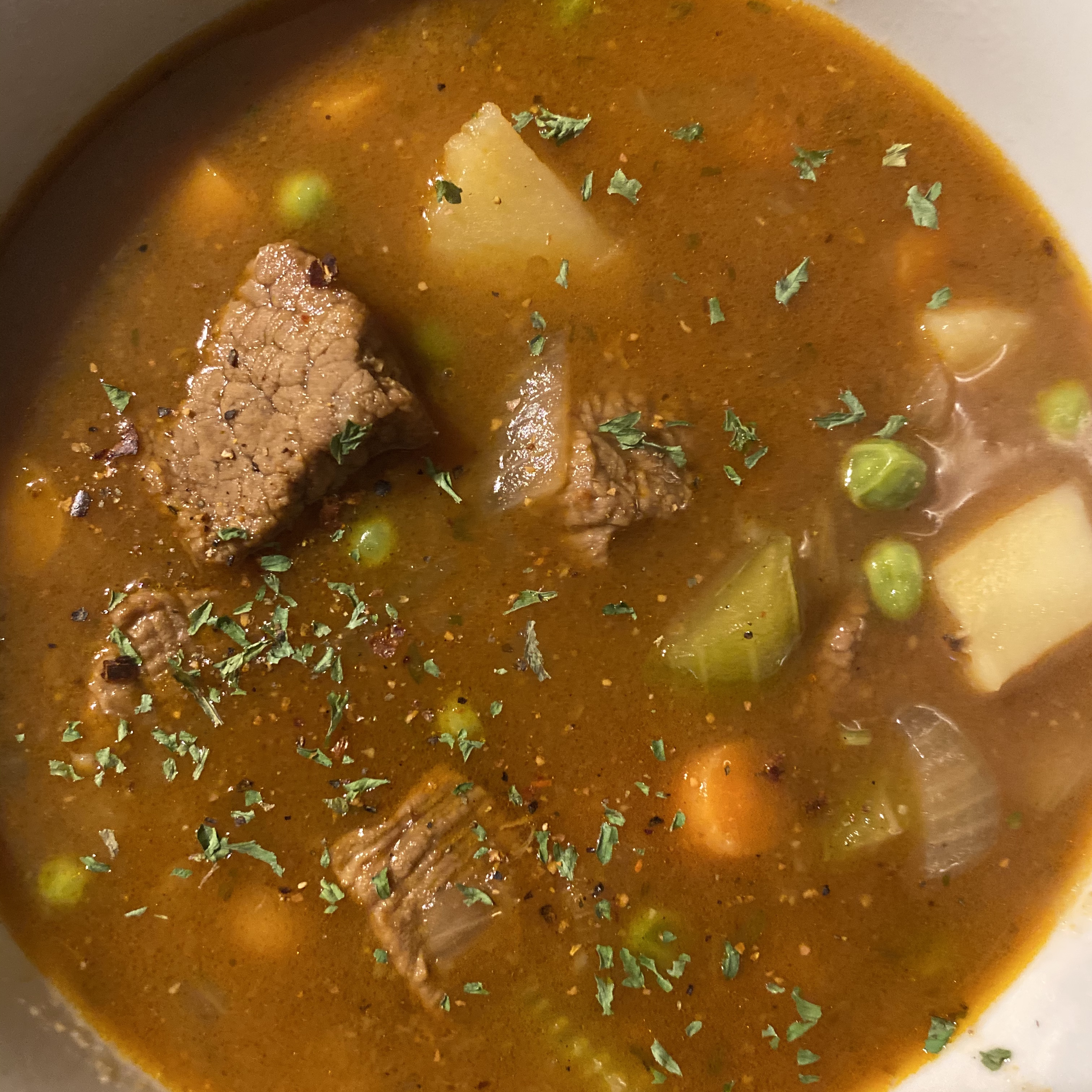 Slow Simmer Beef Stew 