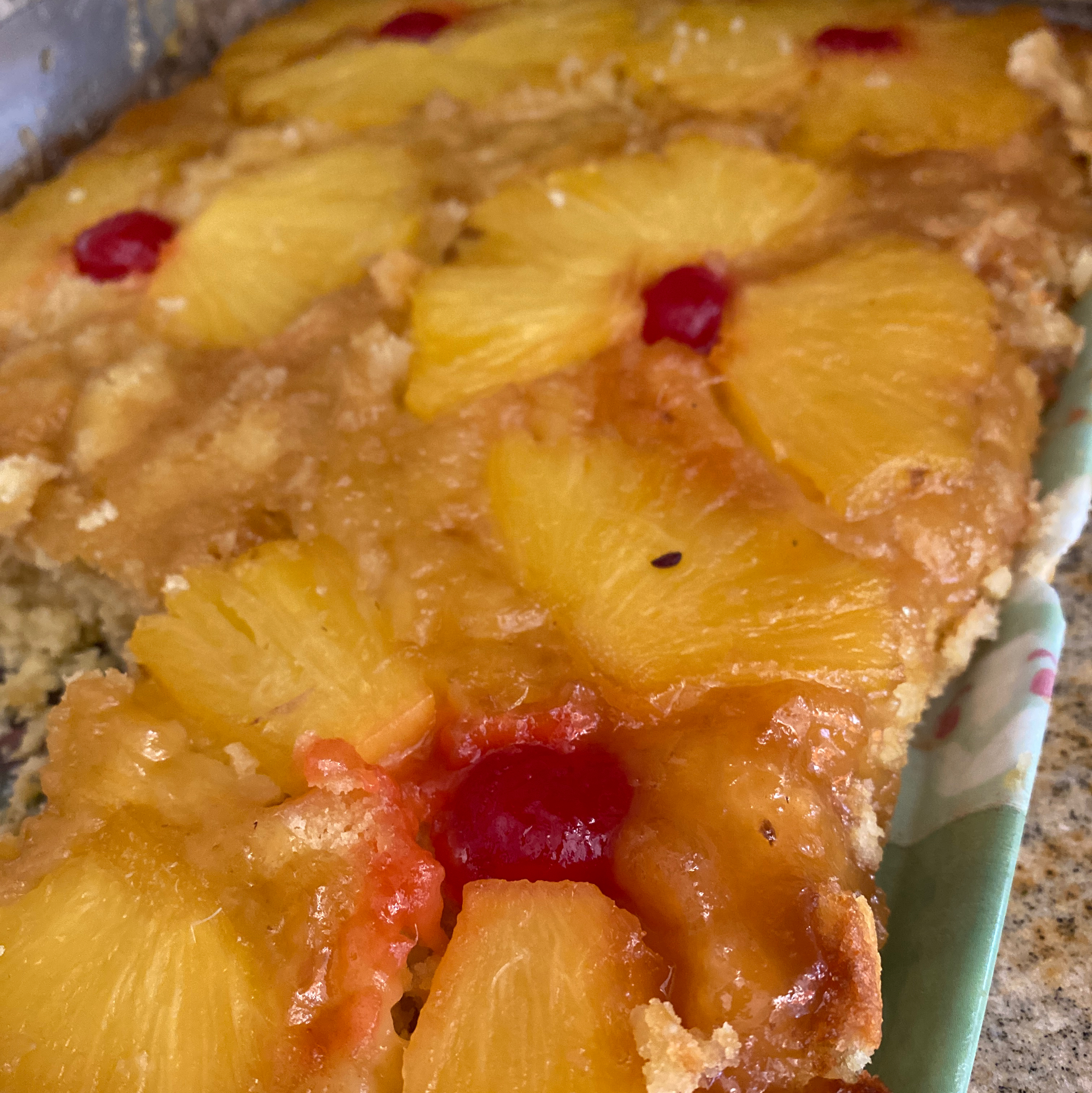 Fresh Pineapple Upside Down Cake sandra