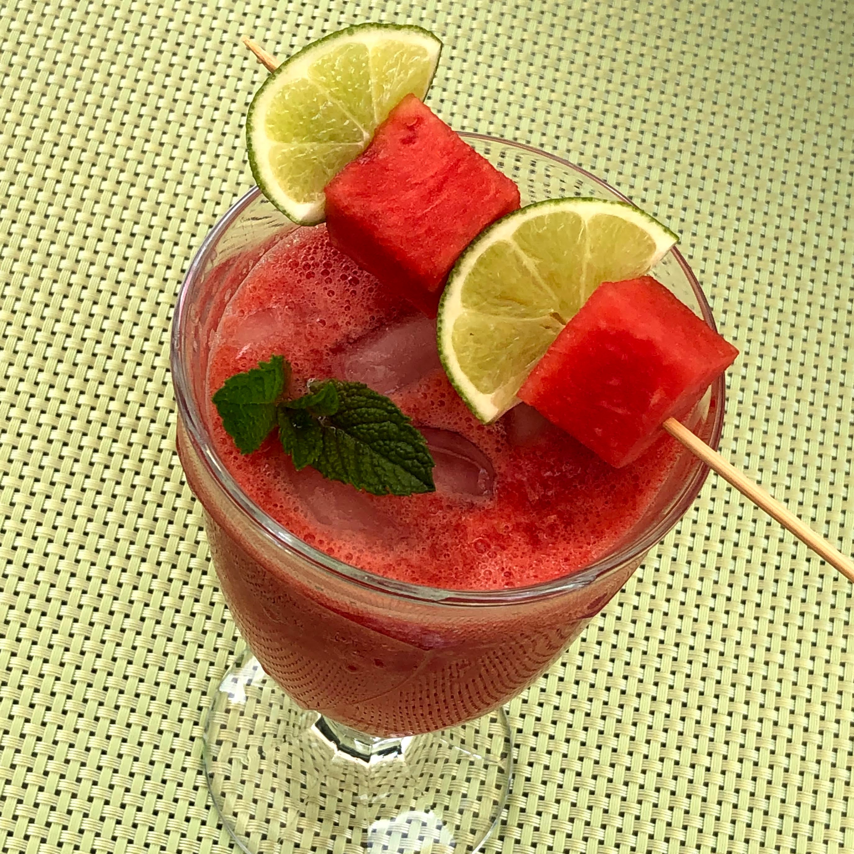 Agua Fresca with Watermelon and POM&reg; Tea Kim's Cooking Now