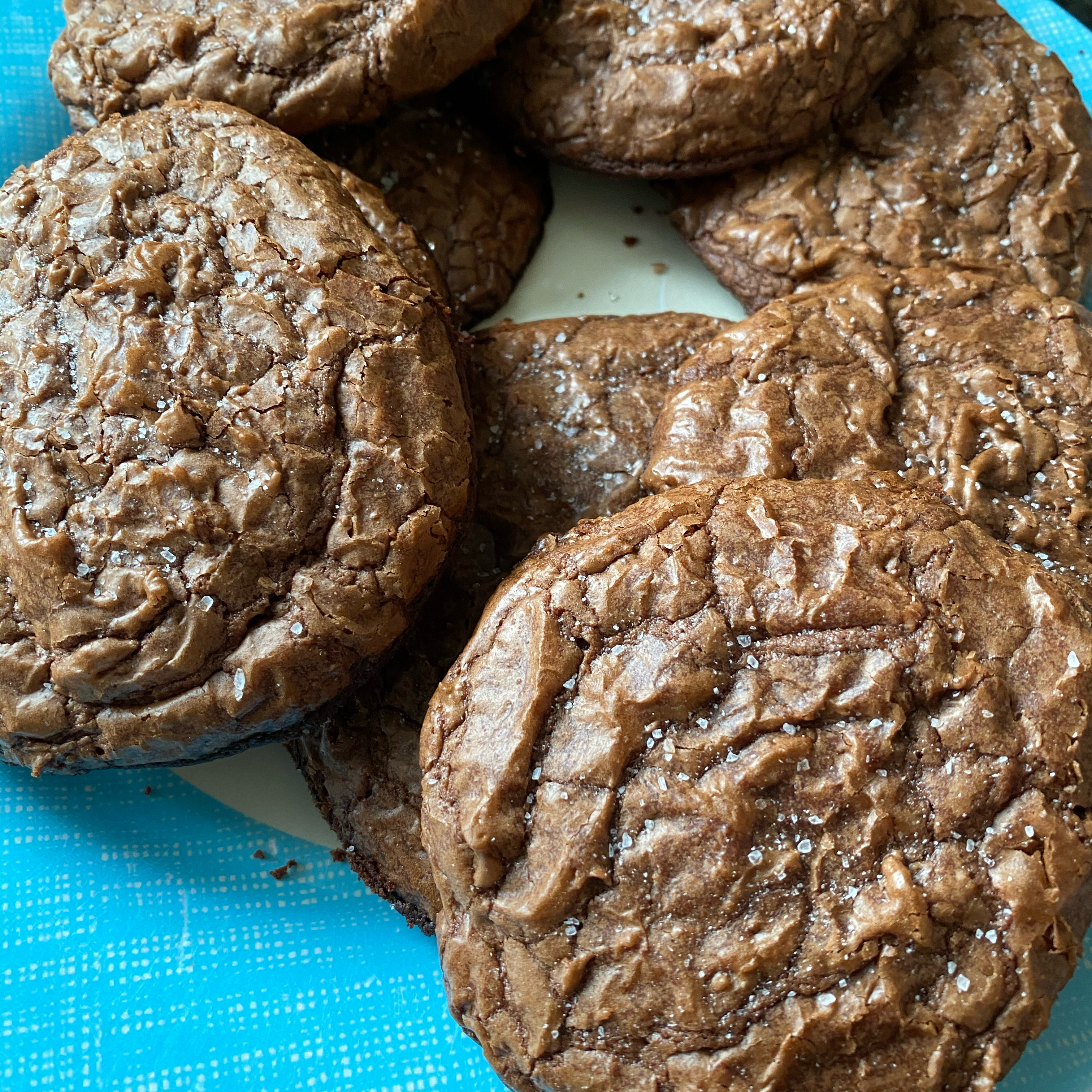 Salted Chocolate Cookies 