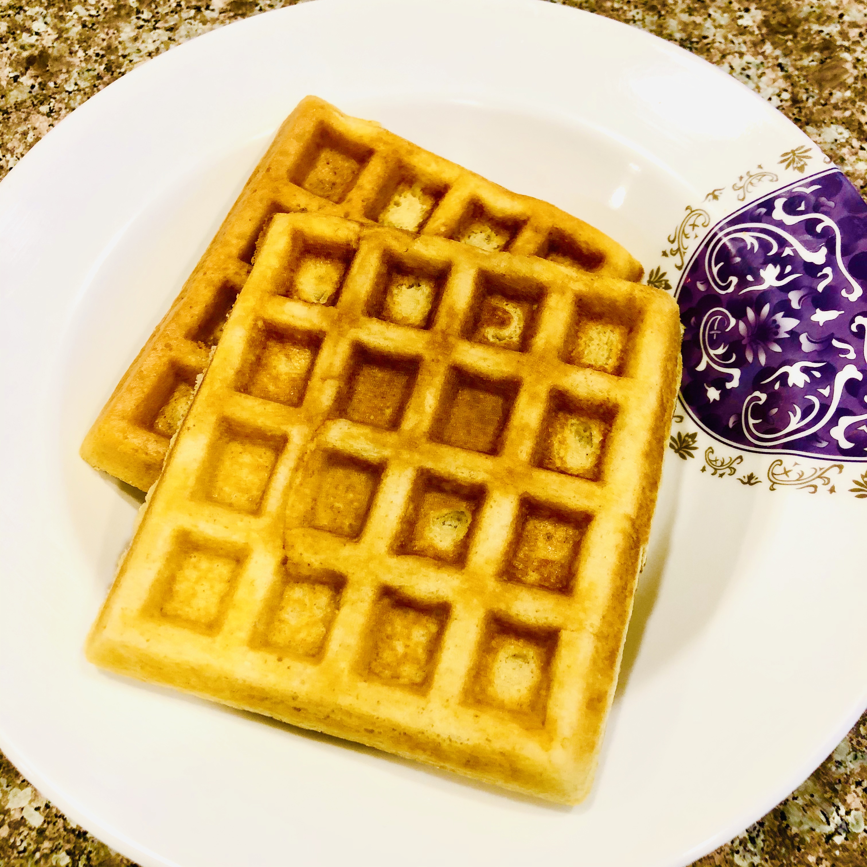 Tender and Easy Buttermilk Waffles 