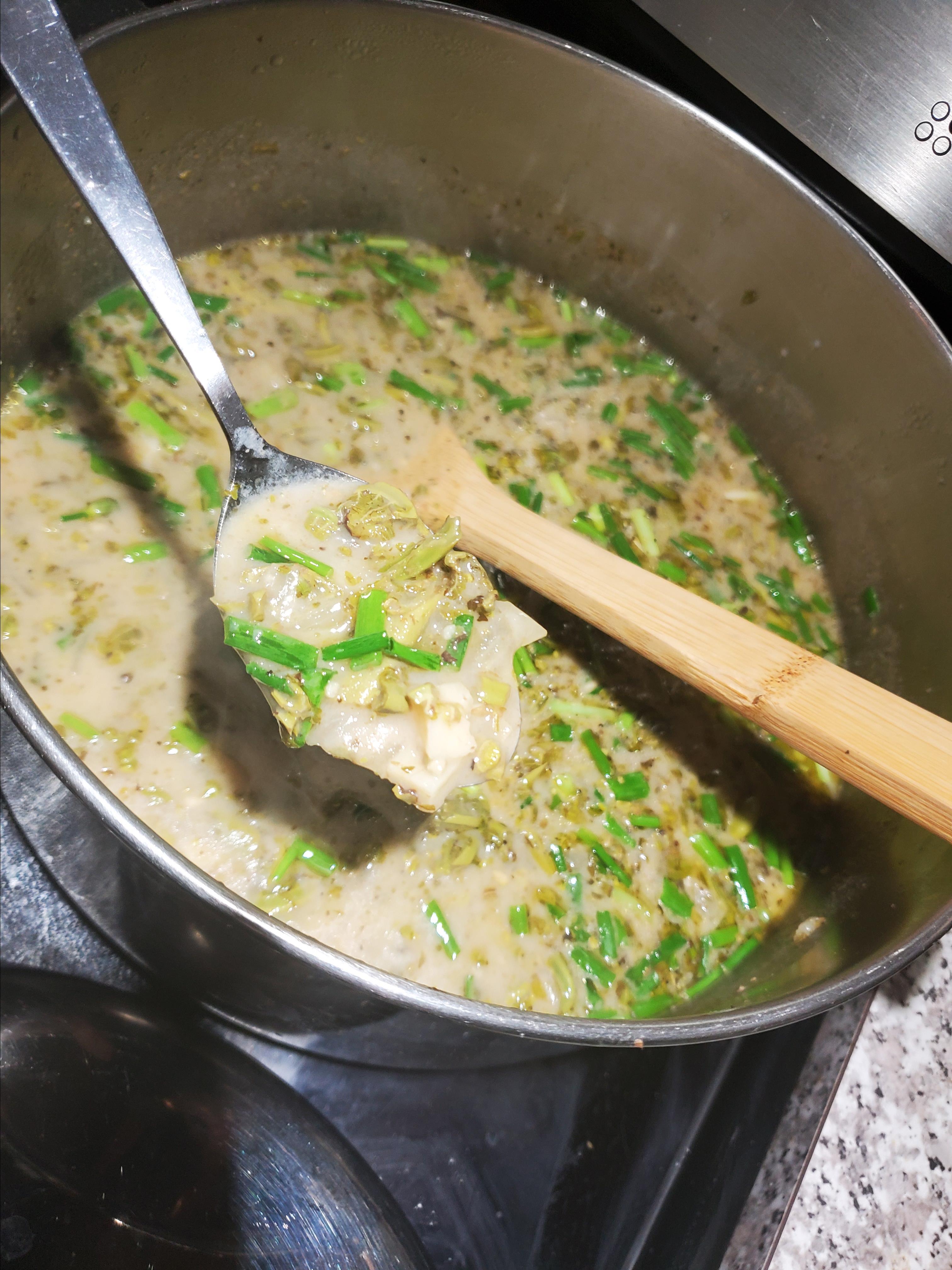 <p>Enjoy fiddleheads in this creamy soup, which is reminiscent of cream of asparagus soup. It's a fantastic way to enjoy fiddleheads as an appetizer or light meal. "Absolutely mouth wateringly delicious! You need to try this recipe before fiddlehead season is over. You won't regret it," urges reviewer Chanelle.</p>
                          