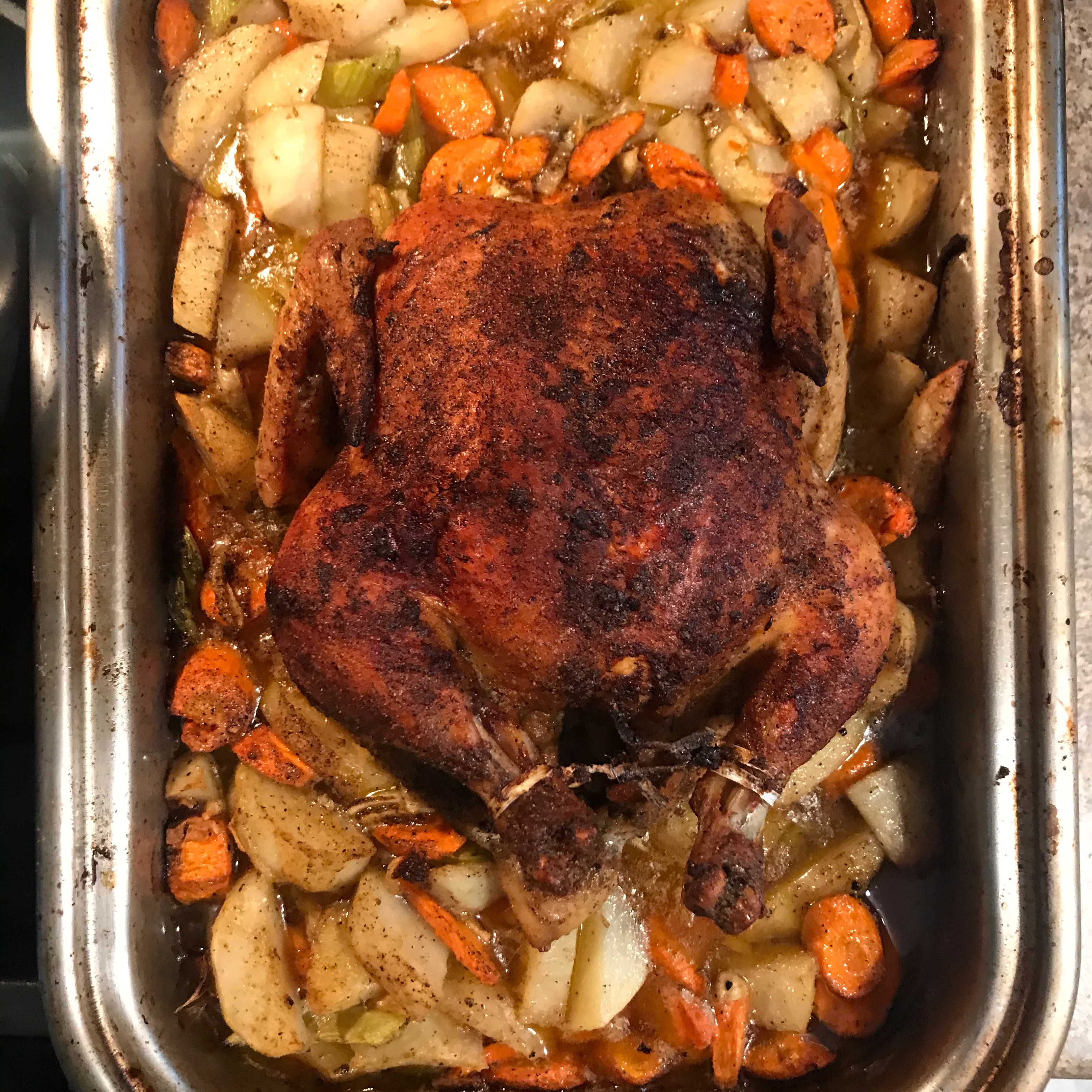 Roast Chicken and Vegetables 