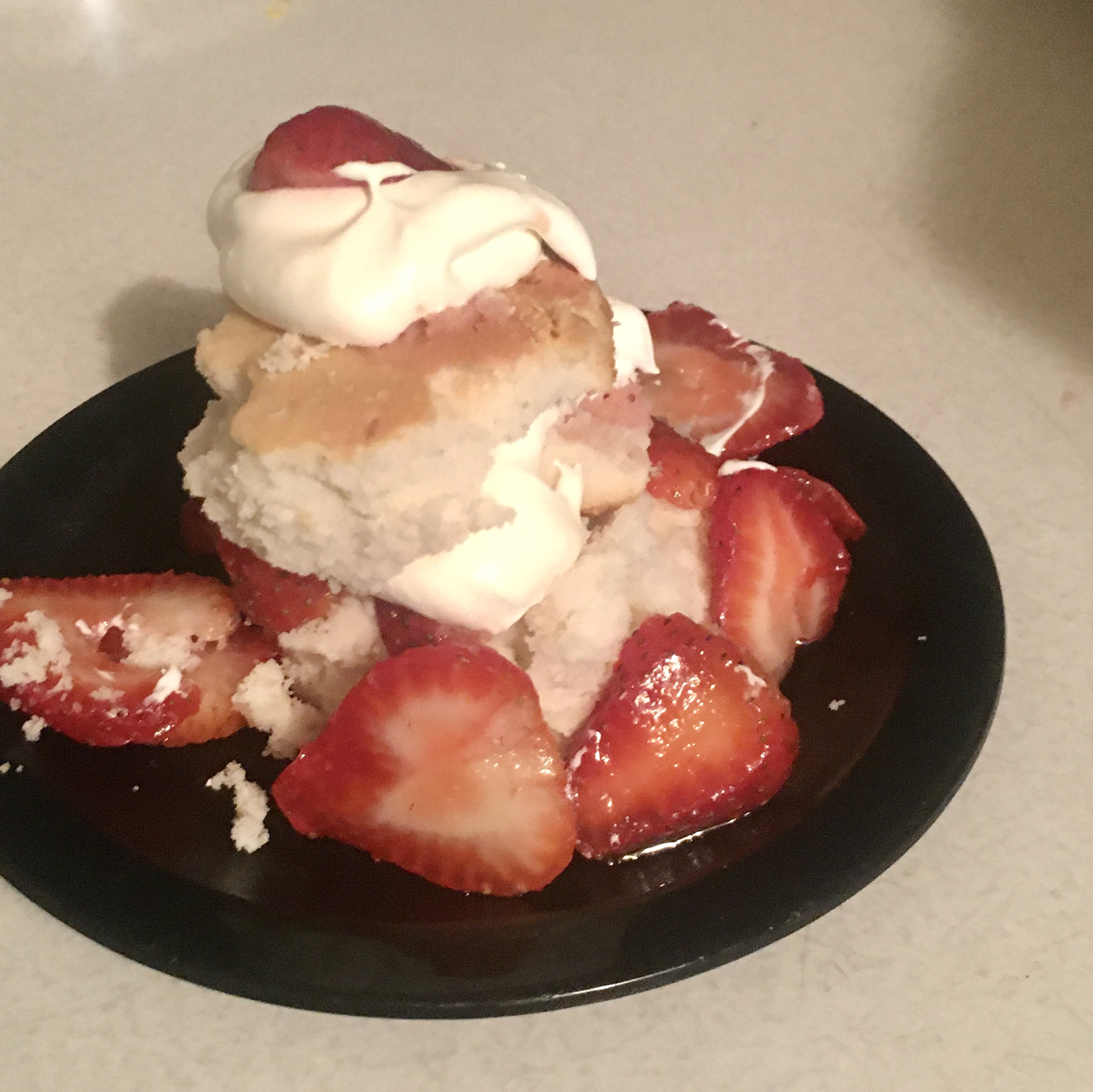 Cottage Pudding (Cake for Strawberry Shortcake) 