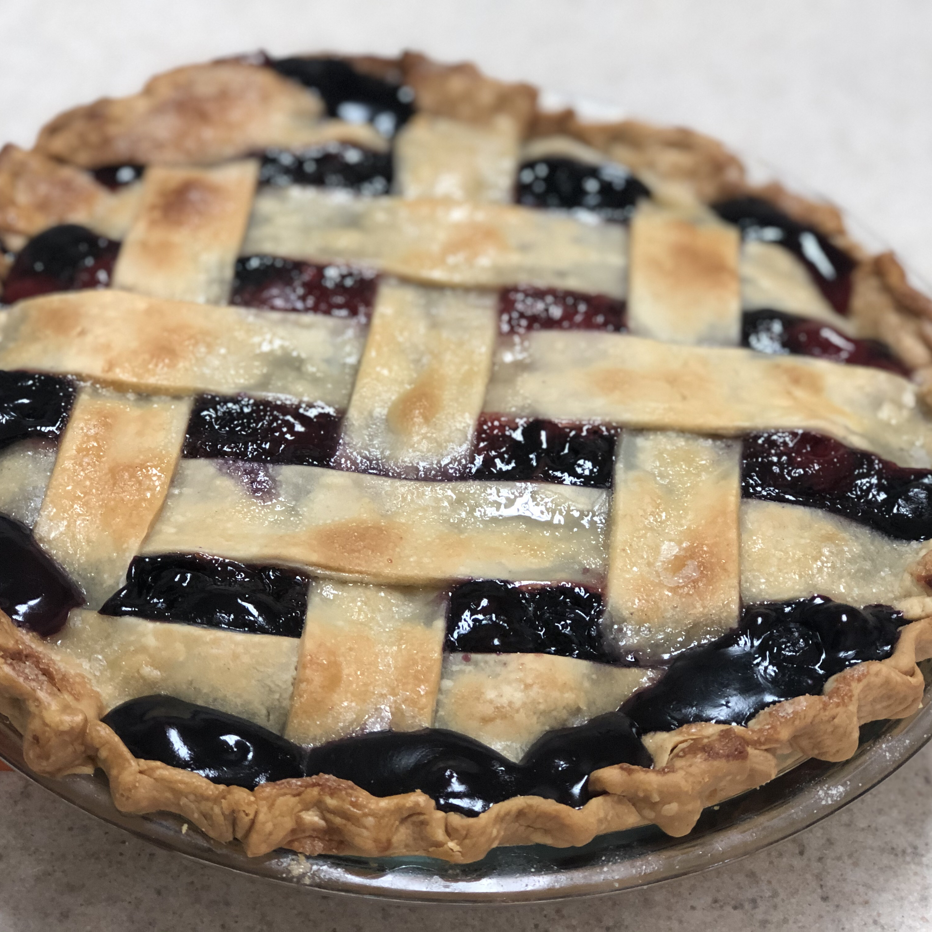 Cherry-Blueberry Pie kmikell