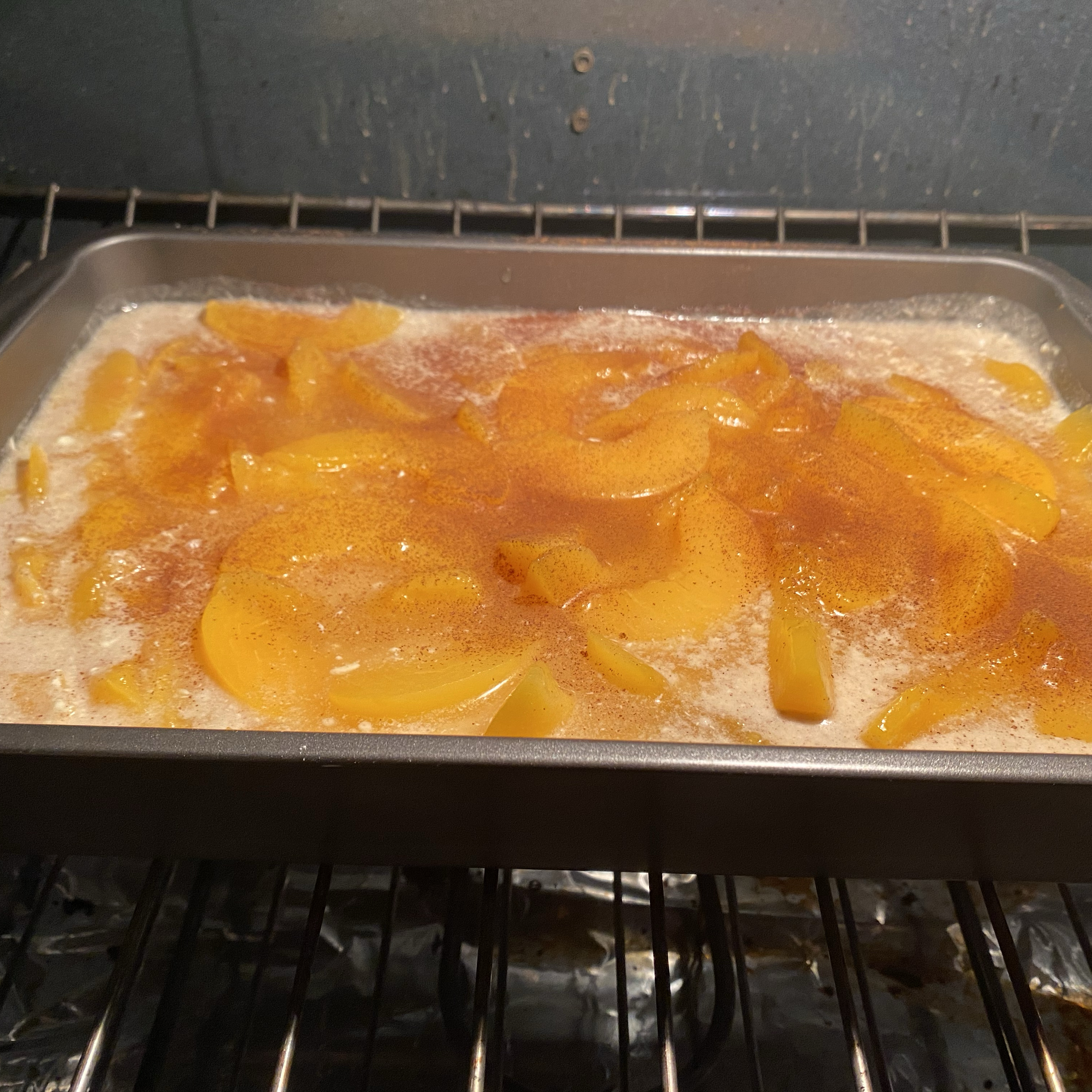 Quick and Easy Peach Cobbler 