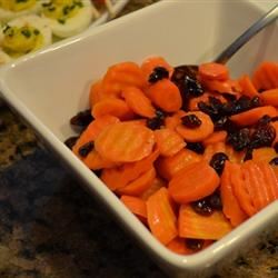 Carrots with Dried Cherries 