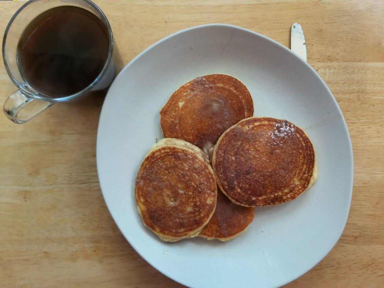 Quick Almond Flour Pancakes 