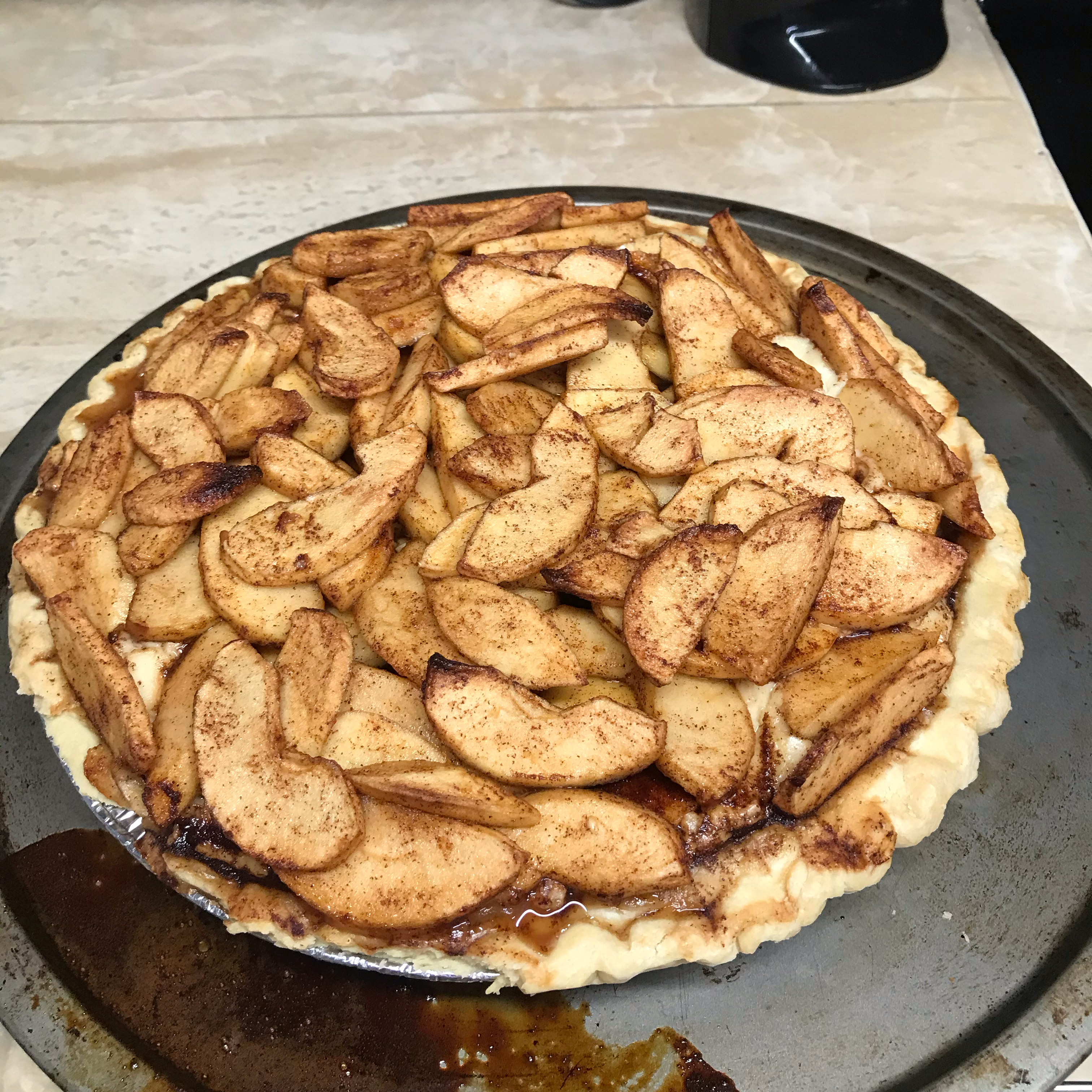 Apple Cheesecake Pie 