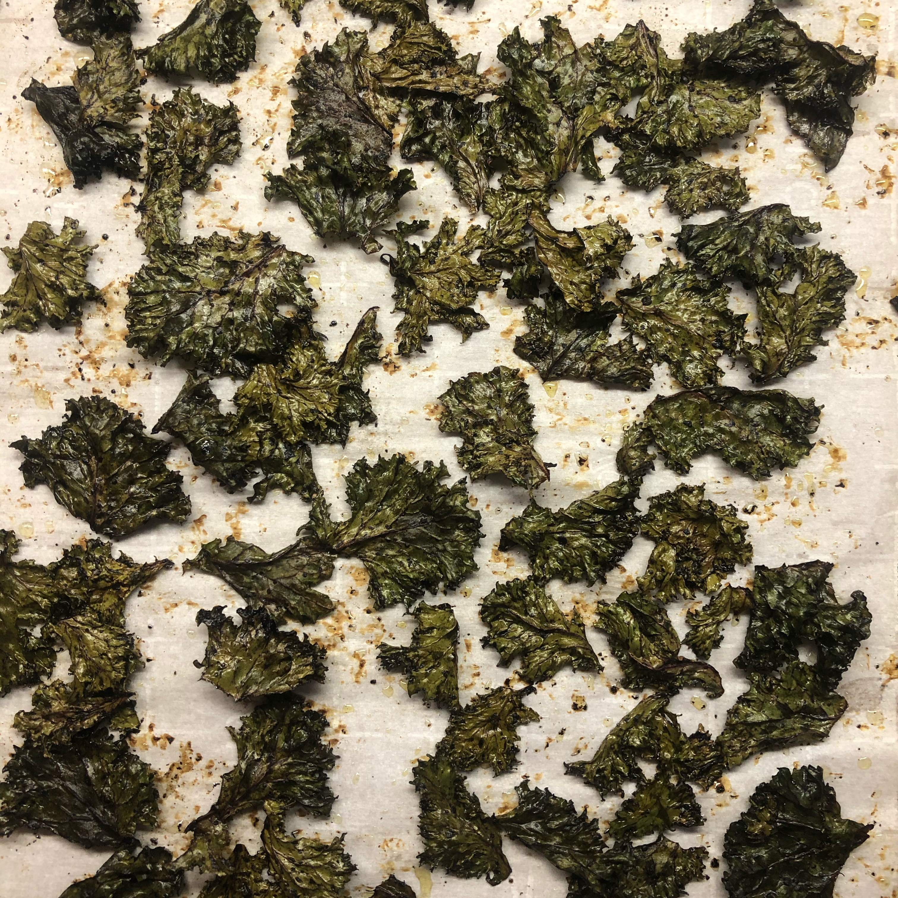 Baked Kale Chips 