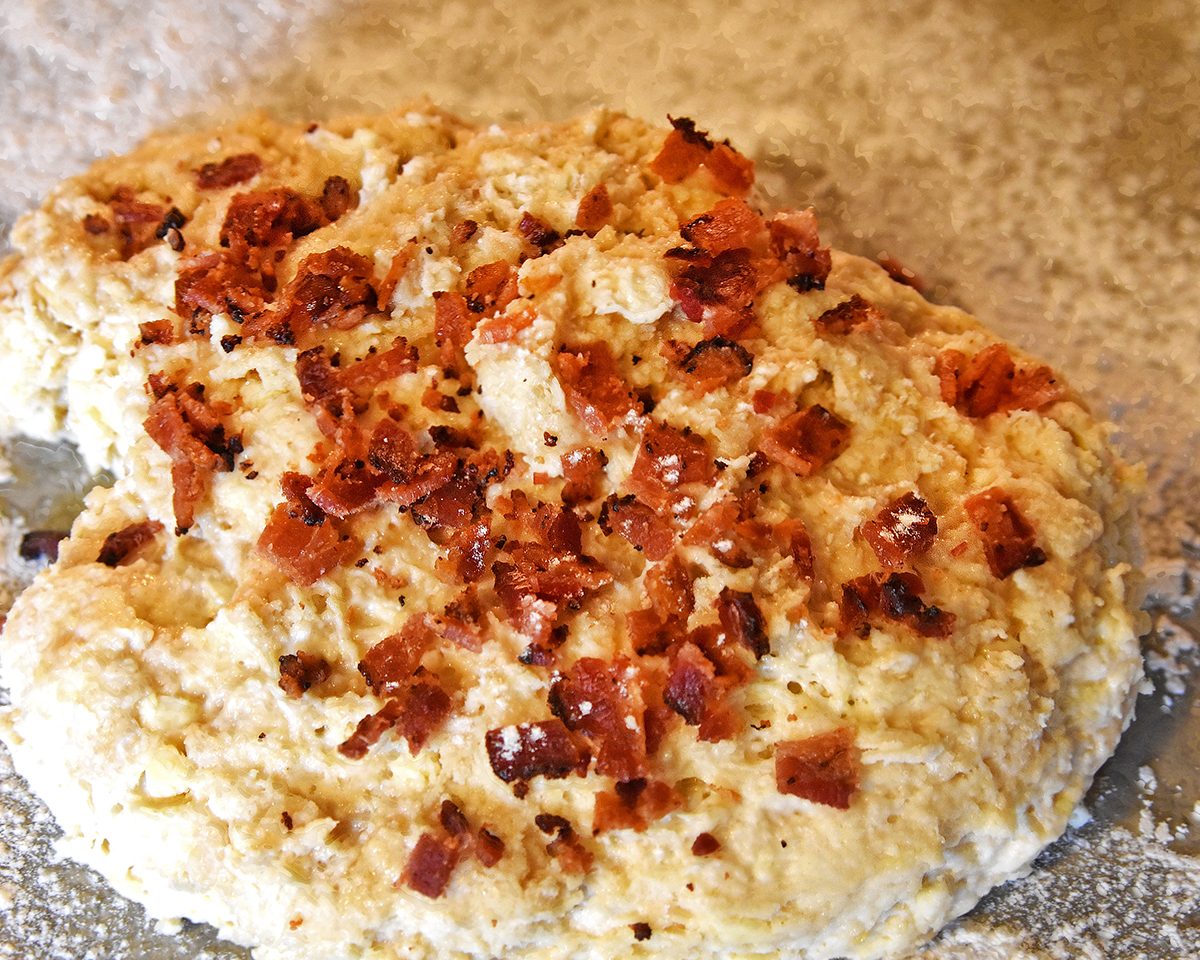Maple-Bacon Biscuits Bruce M
