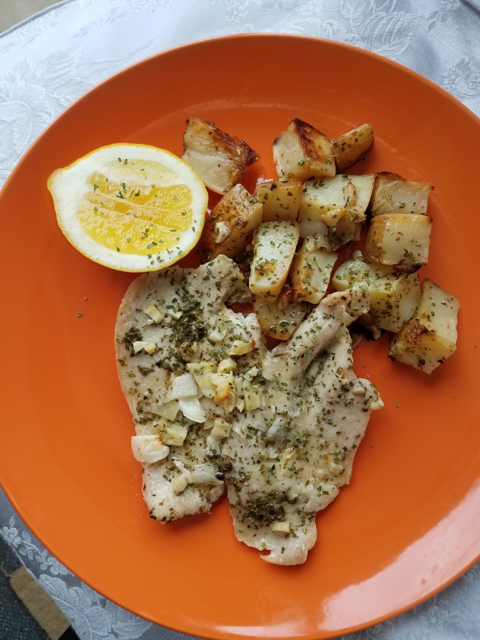 Italian Chicken with Garlic and Lemon