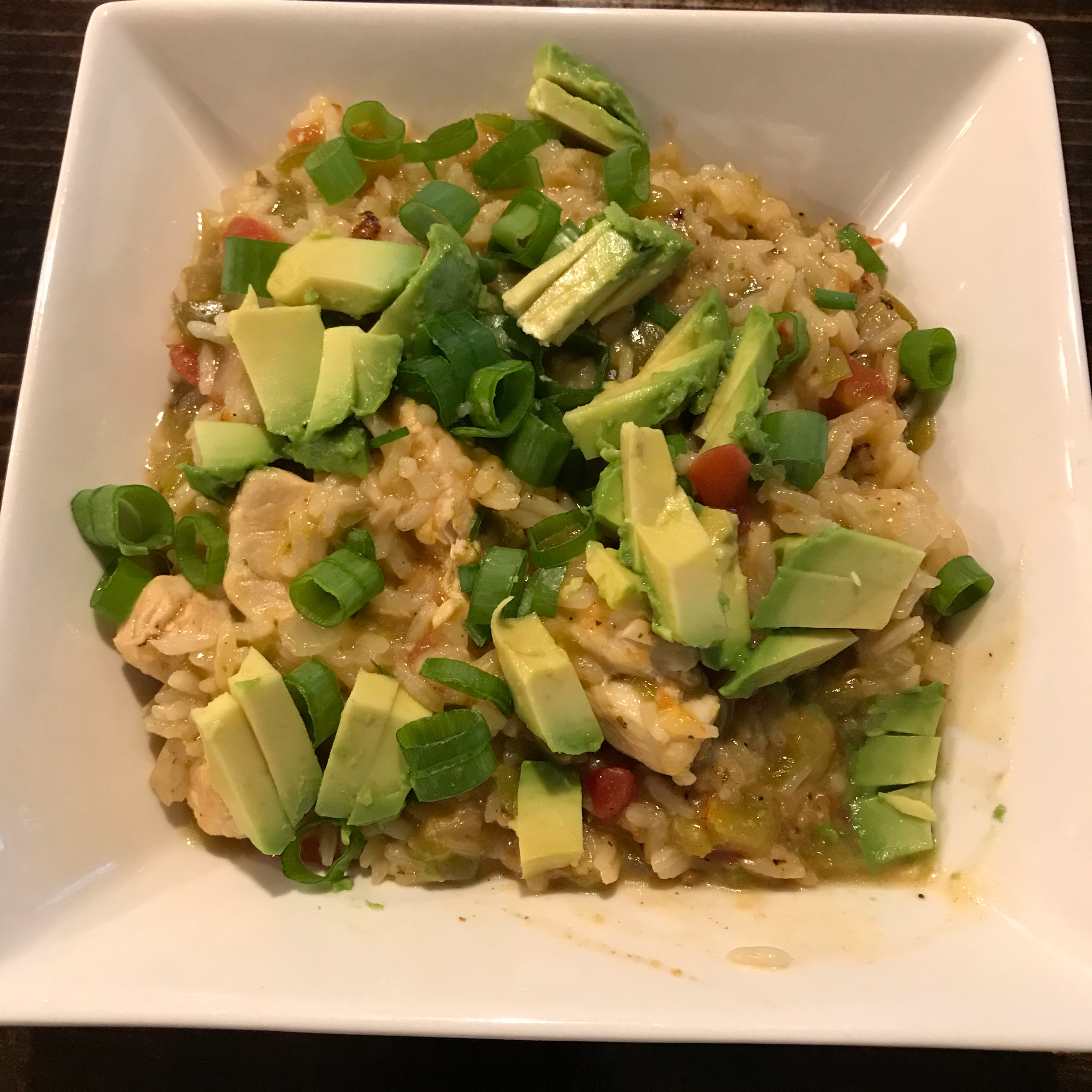 Instant Pot&reg; Green Chili Chicken and Rice 