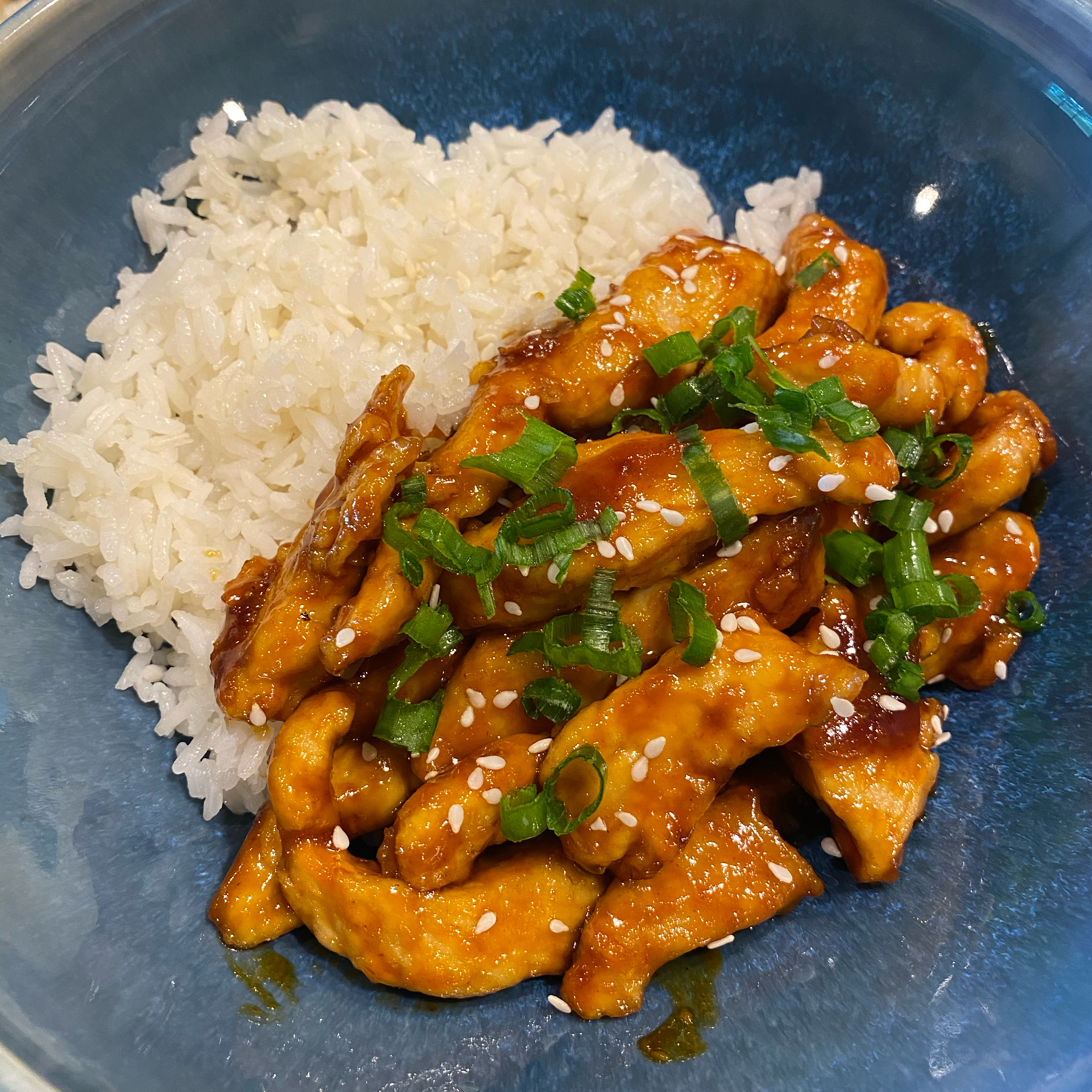 Sweet, Sticky and Spicy Chicken 