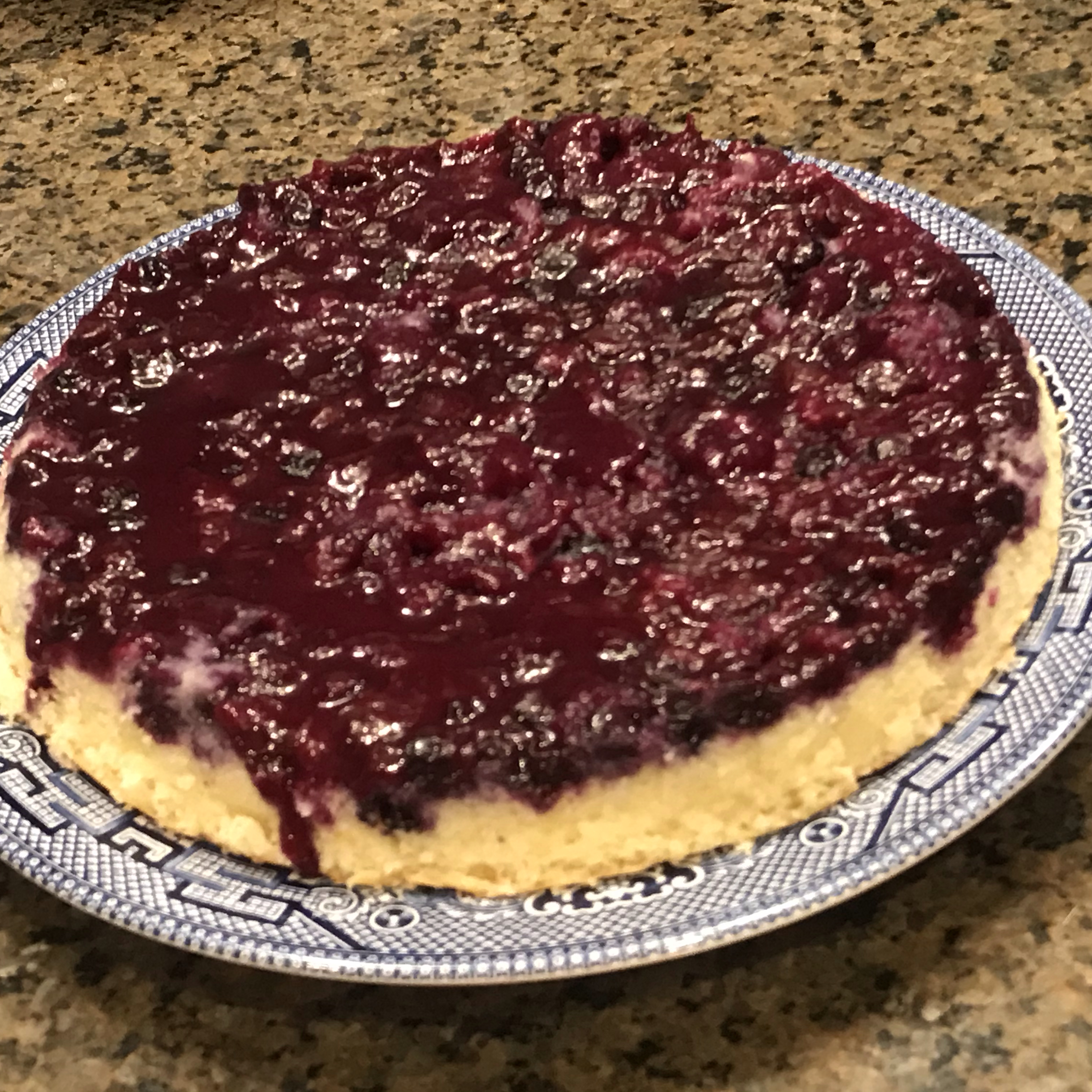 Blueberry-Lemon Pound Cake 