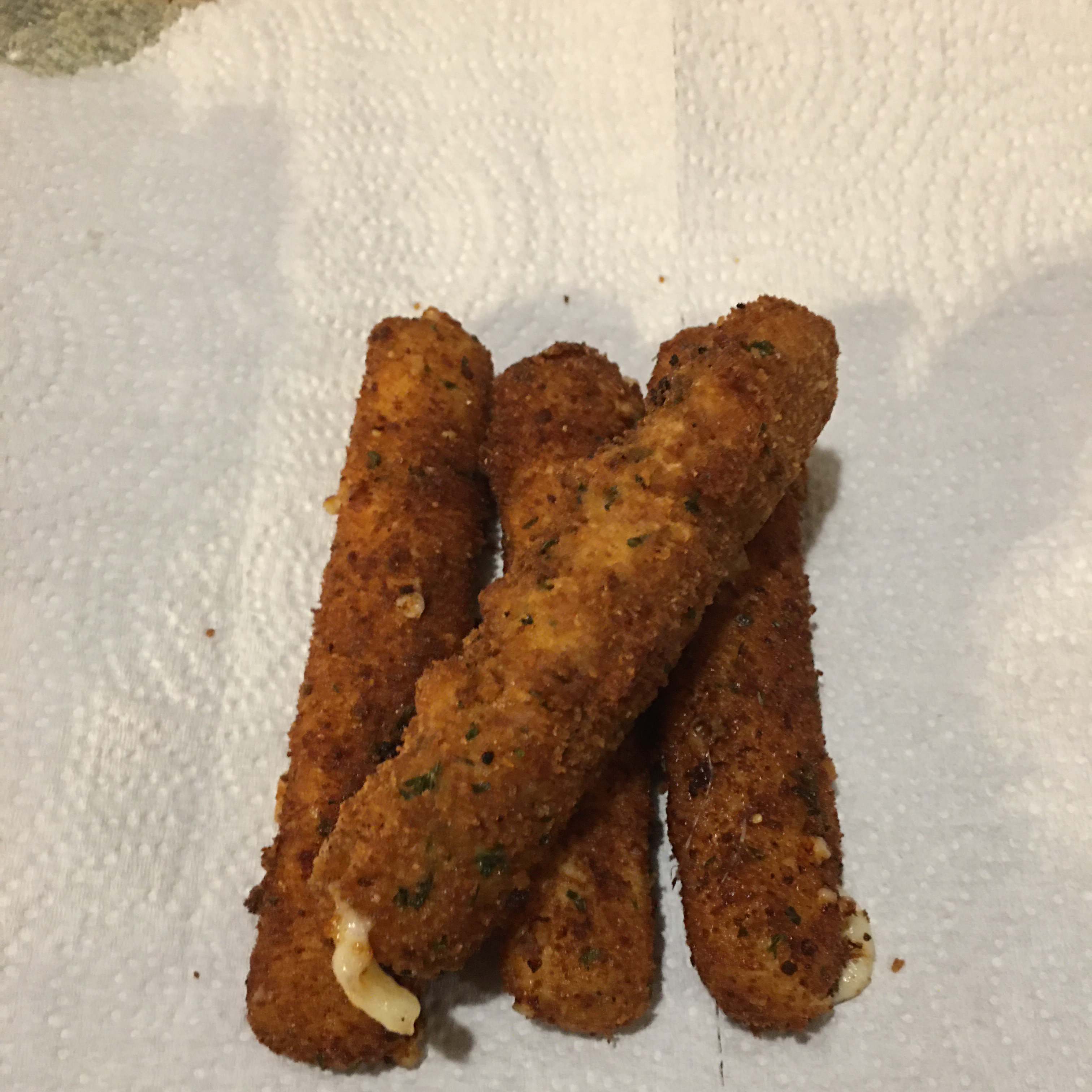 Fried Mozzarella Cheese Sticks 